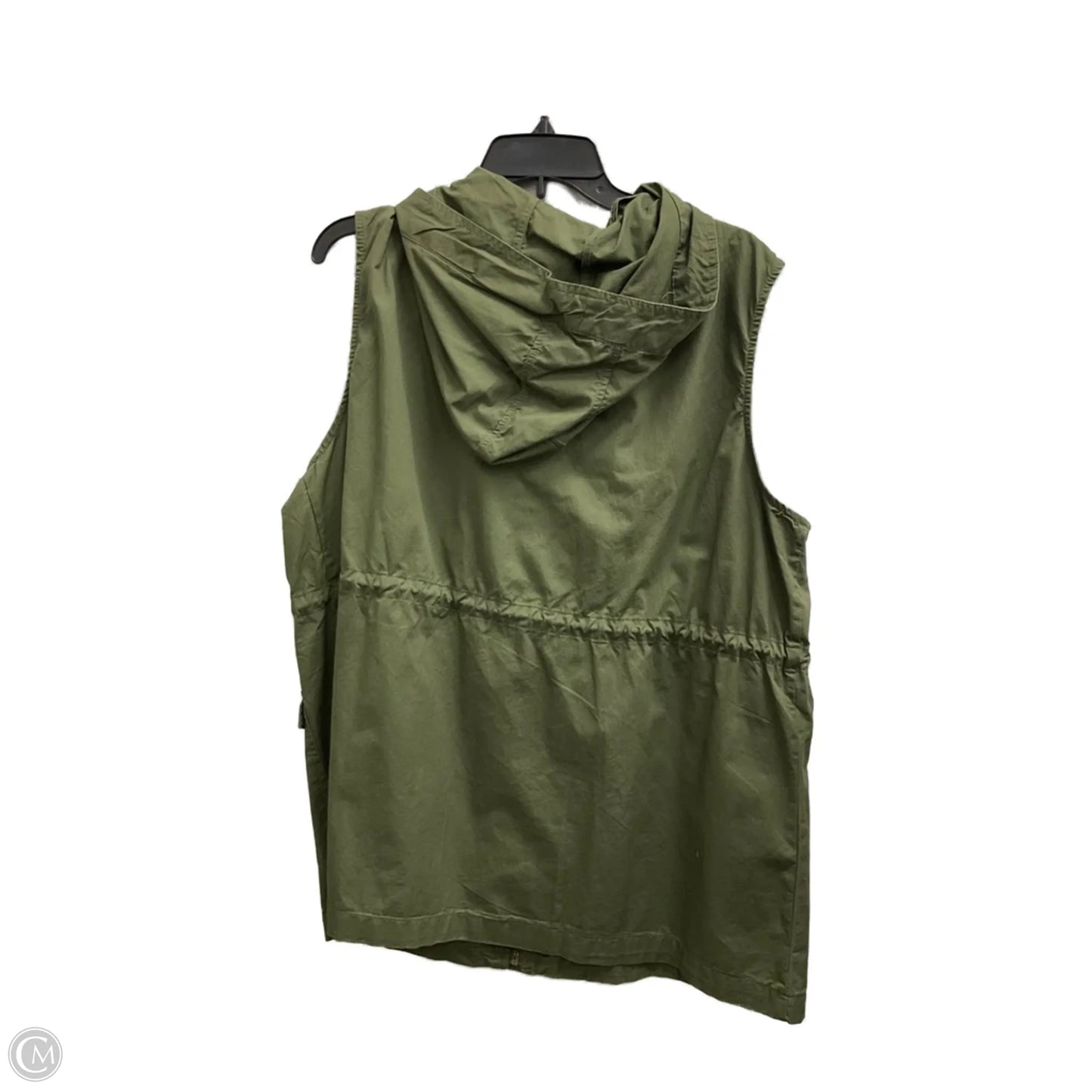Jacket Shirt By Zenana Outfitters In Green, Size: 2x