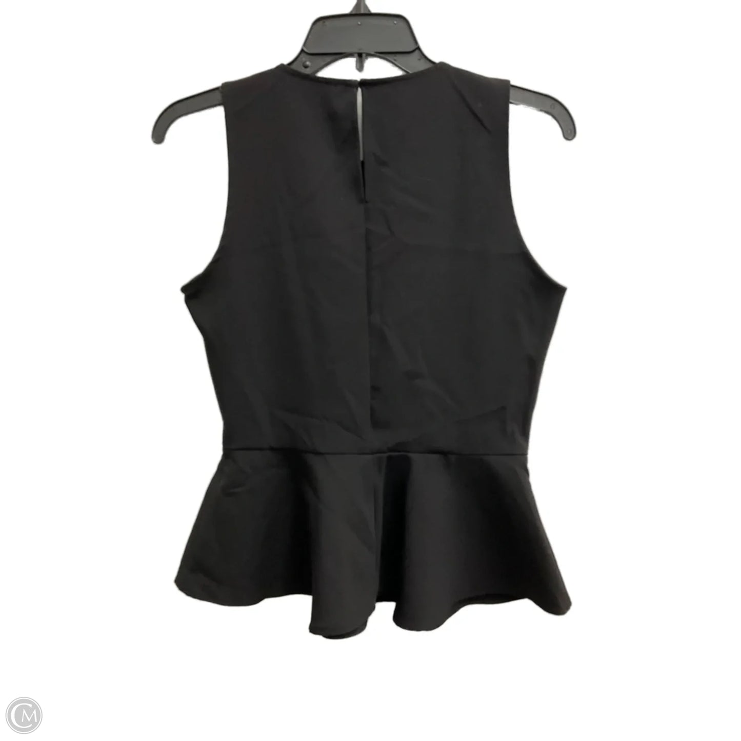Top Sleeveless By Zara In Black, Size: S