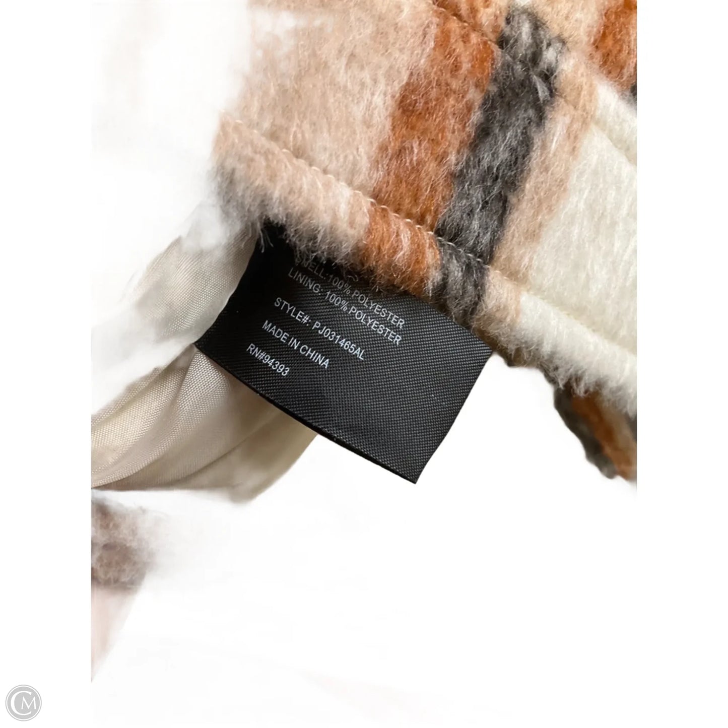 Jacket Shirt By Altard State In Plaid Pattern, Size: S