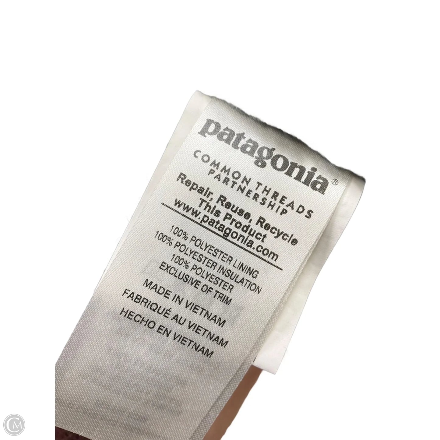 Coat Puffer & Quilted By Patagonia In Grey, Size: M