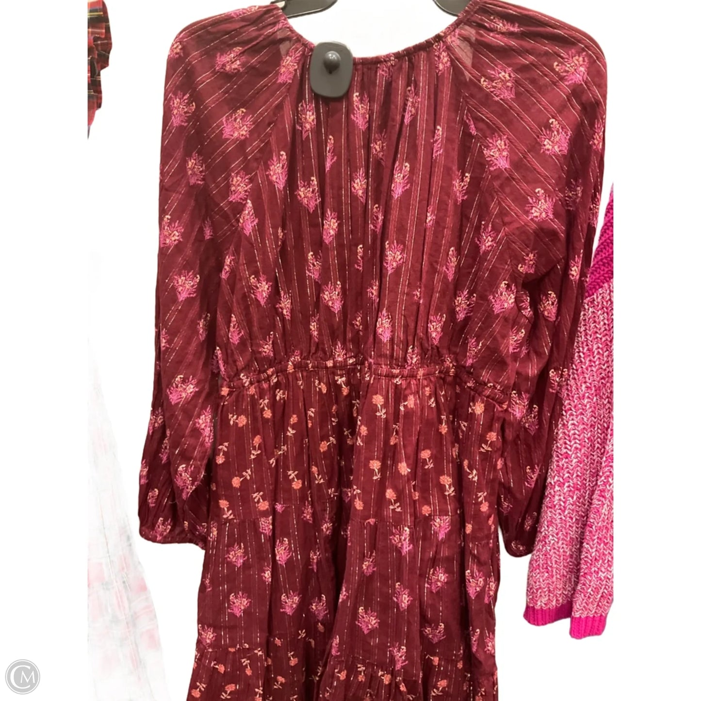 Dress Party Midi By Treasure And Bond In Red, Size: L