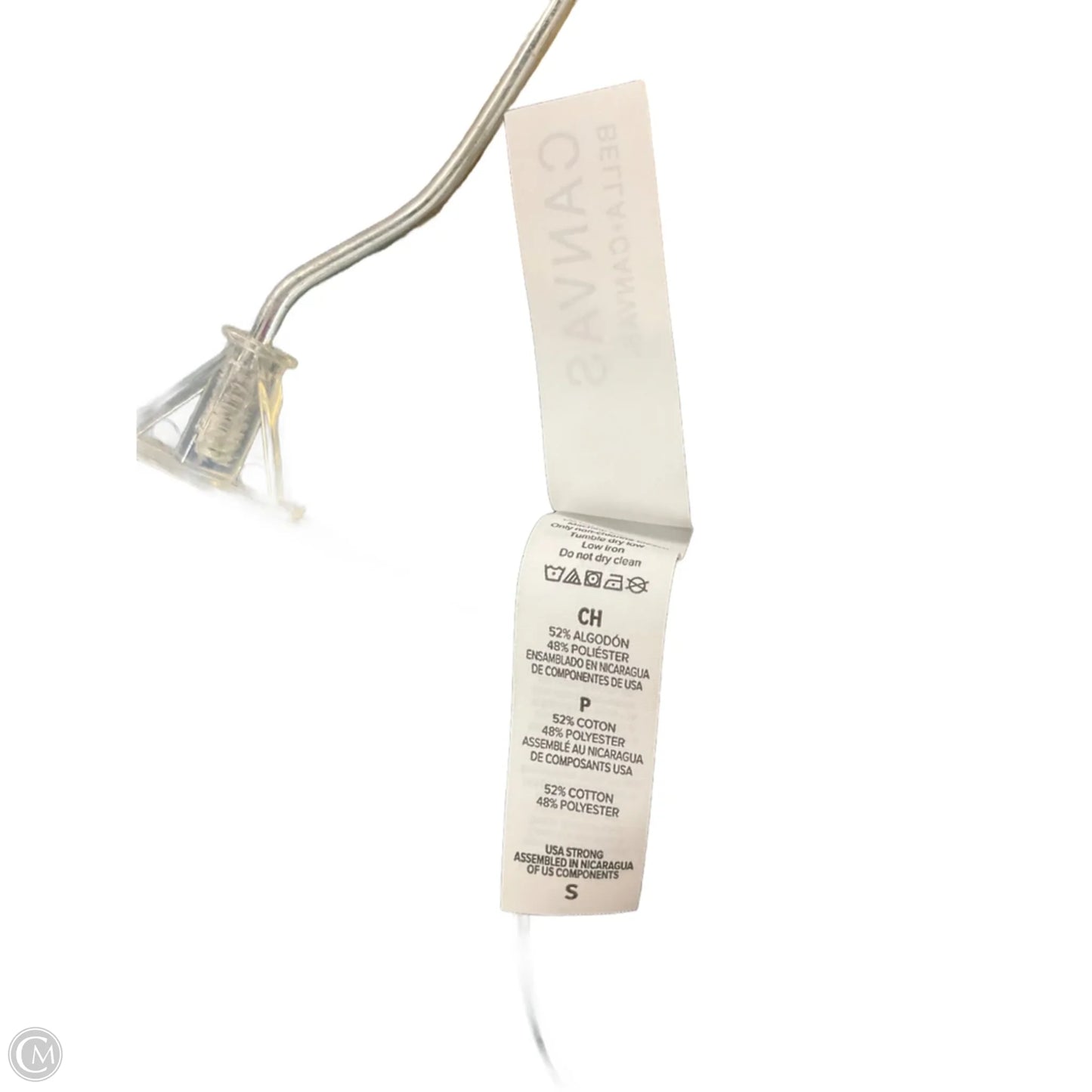 Top Short Sleeve By Canvas In Green, Size: S