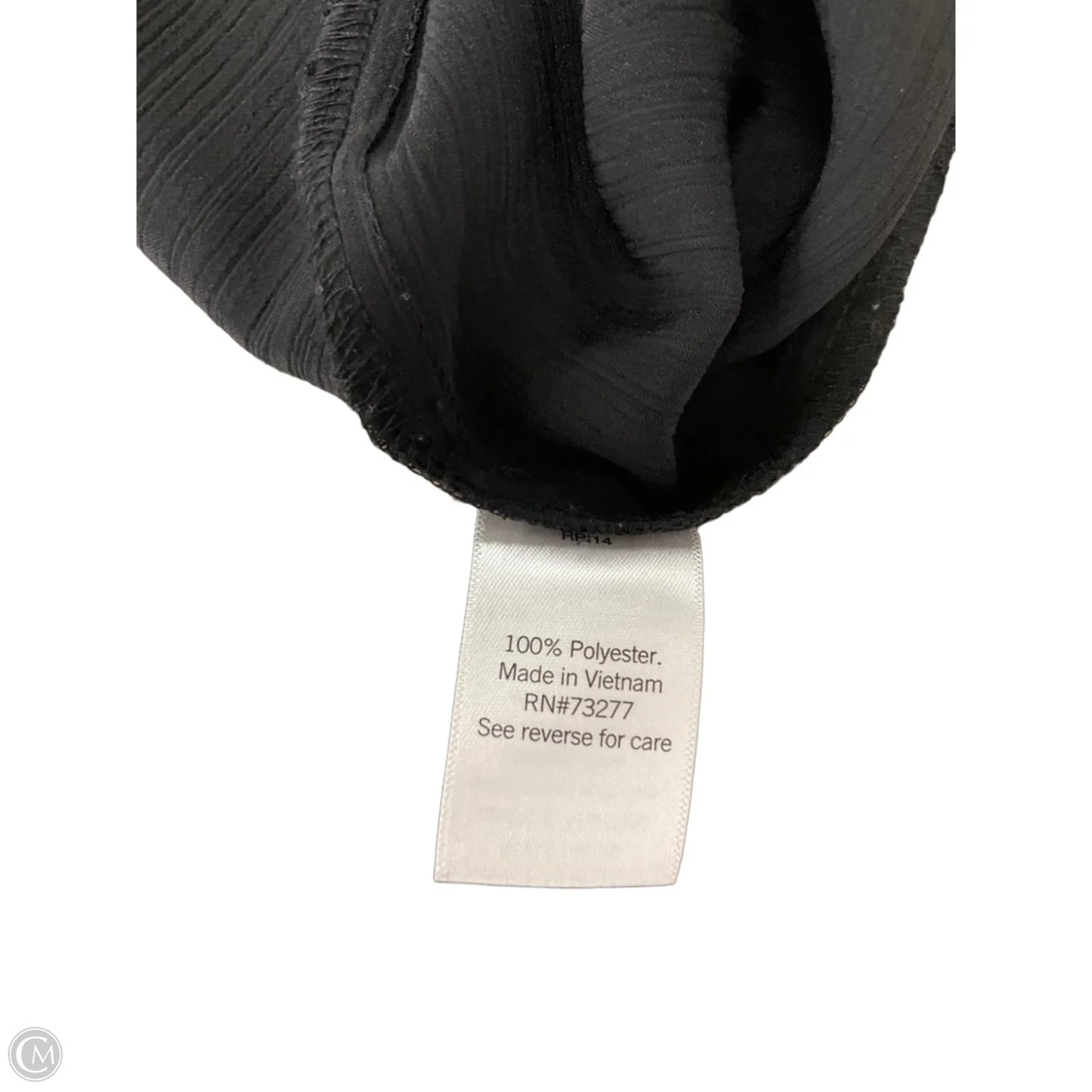 Top Long Sleeve By Nine West In Black, Size: Xxl