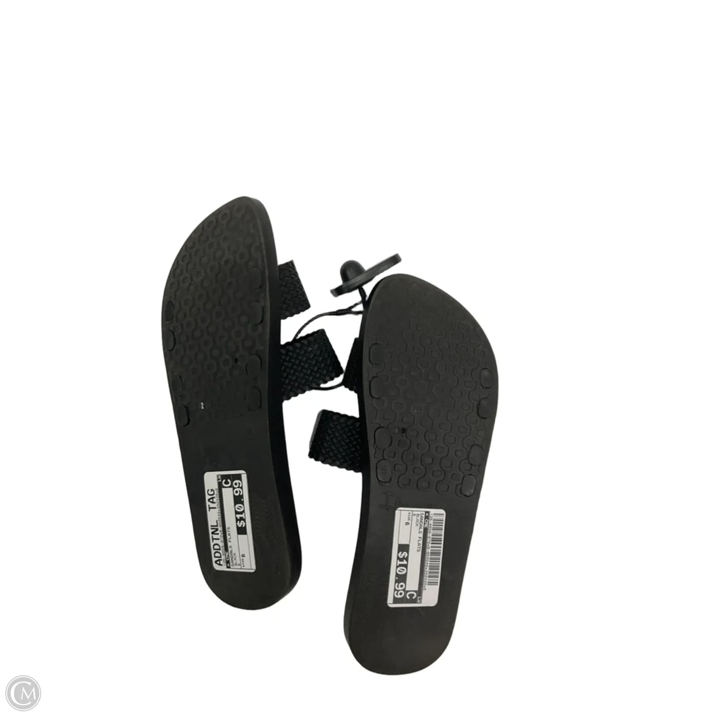 Sandals Flats By Cme In Black, Size: 6