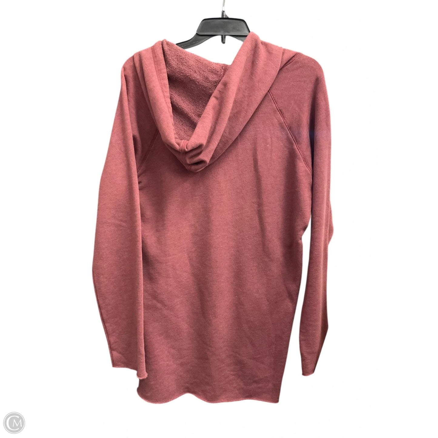 Sweatshirt Hoodie By Anthropologie In Maroon, Size: Xs