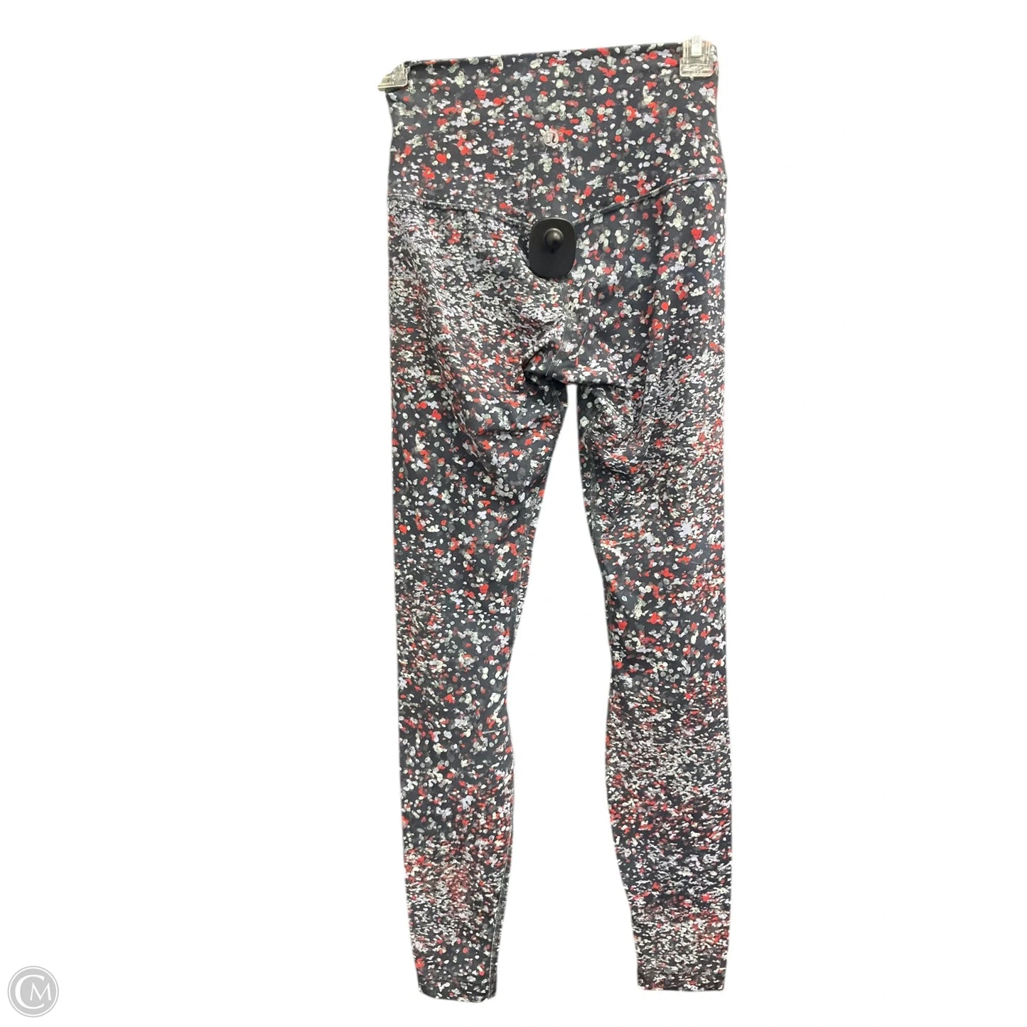 Athletic Leggings By Lululemon In Grey, Size: S