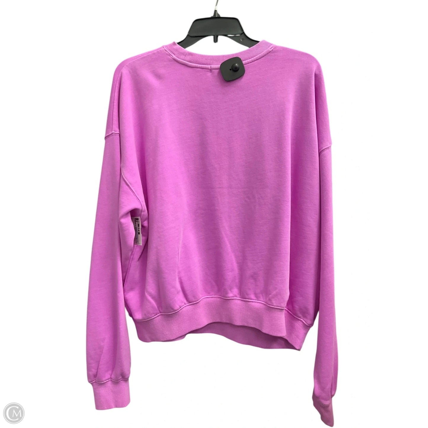 Top Long Sleeve By Good American In Pink, Size: L