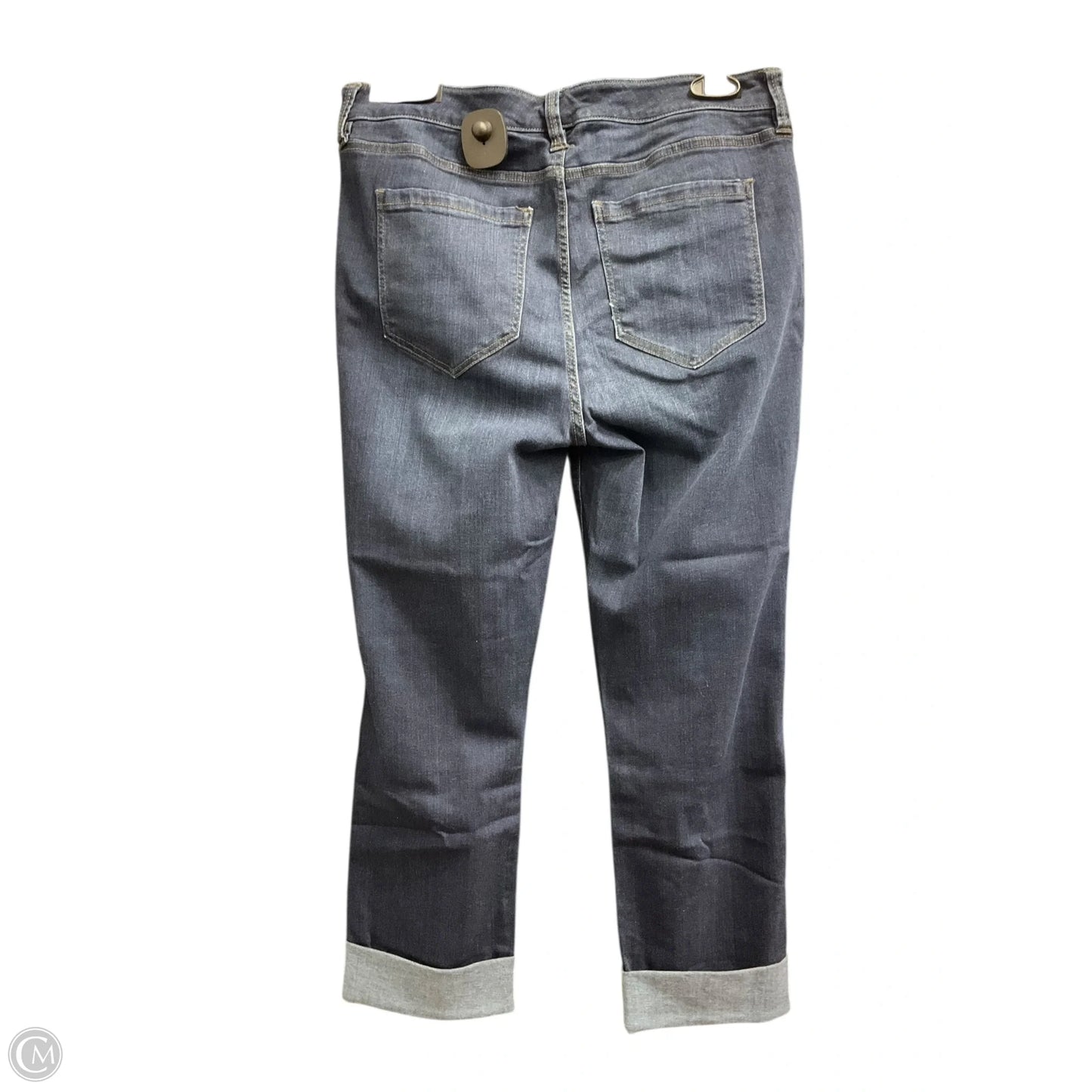 Jeans Boyfriend By Liverpool In Blue Denim, Size: 12