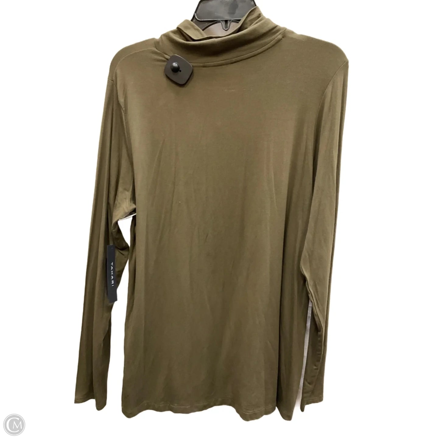 Top Long Sleeve By Tahari In Green, Size: Xl