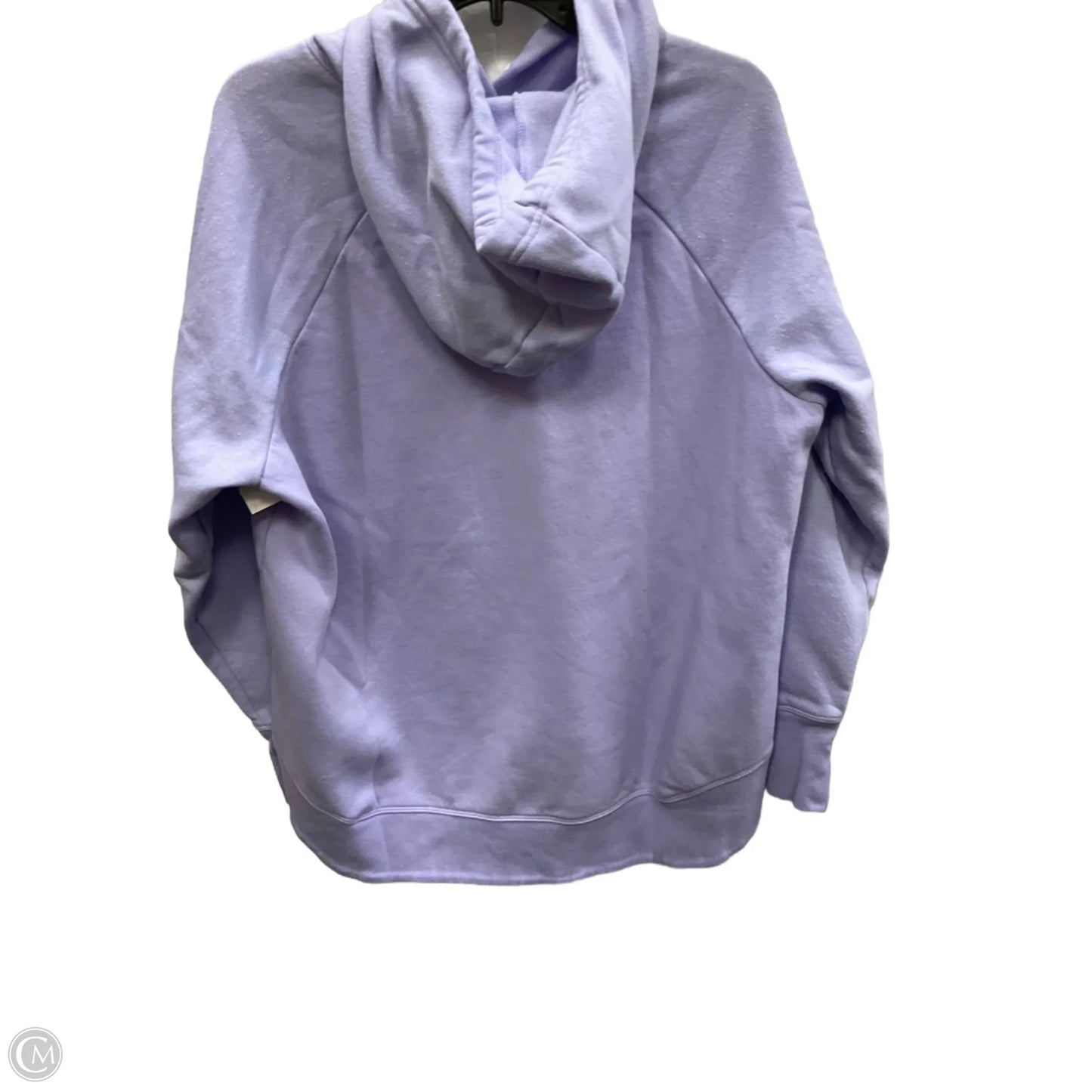 Sweatshirt Hoodie By Under Armour In Purple, Size: 1x