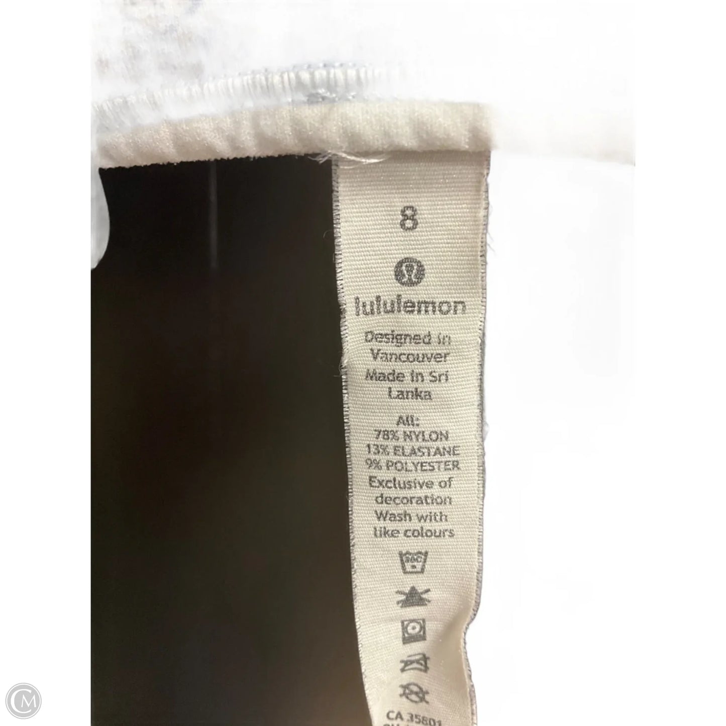 Athletic Bra By Lululemon In Blue, Size: 8