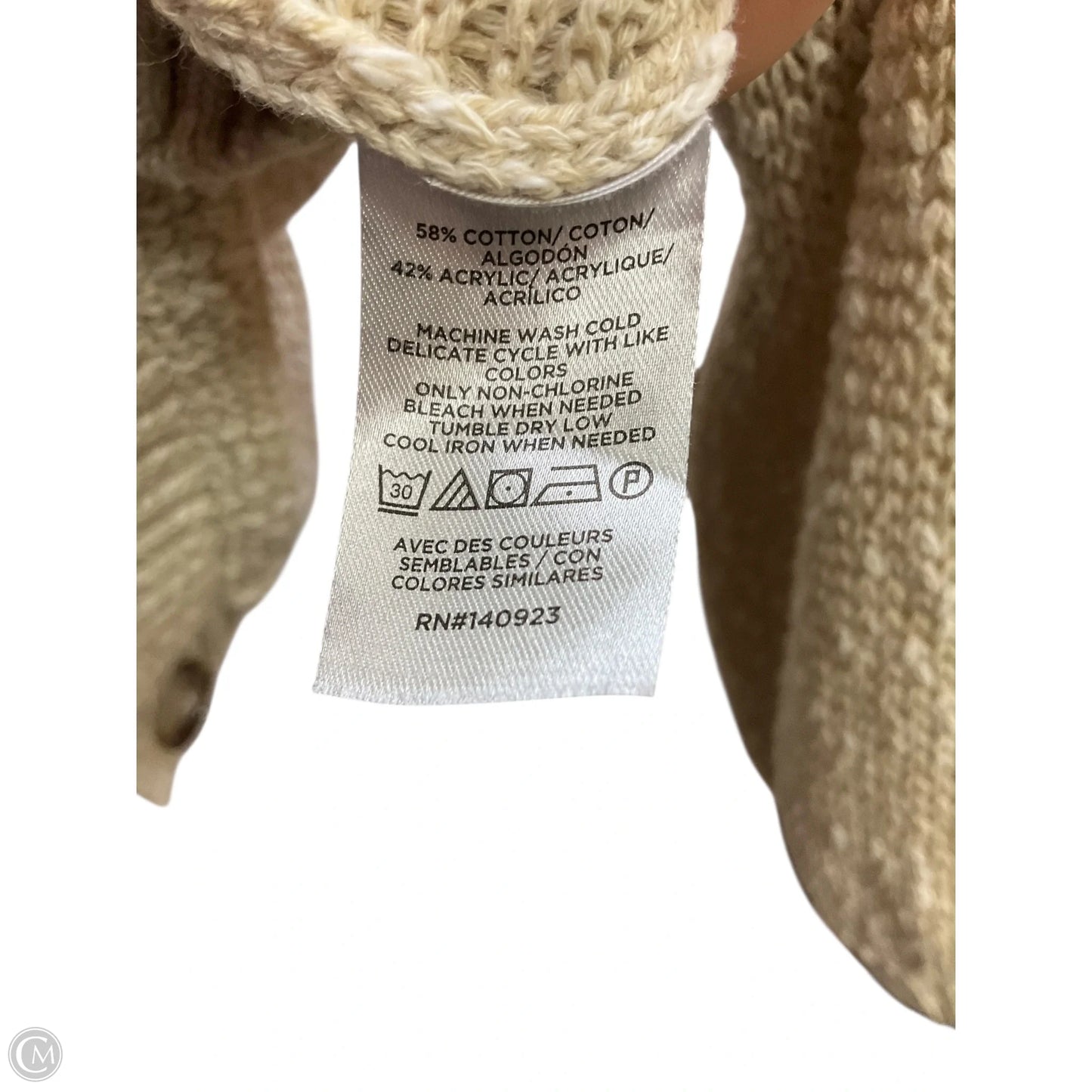 Cardigan By Loft In Beige, Size: Xs