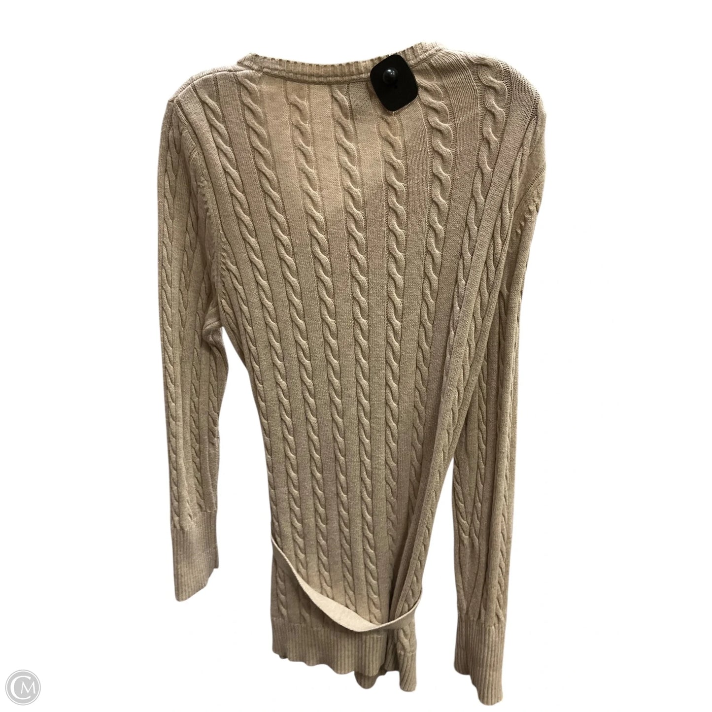 Cardigan By Eddie Bauer In Tan, Size: Xl