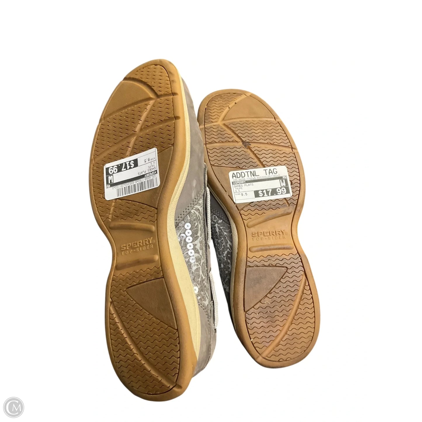 Shoes Flats By Sperry In Taupe, Size: 9.5