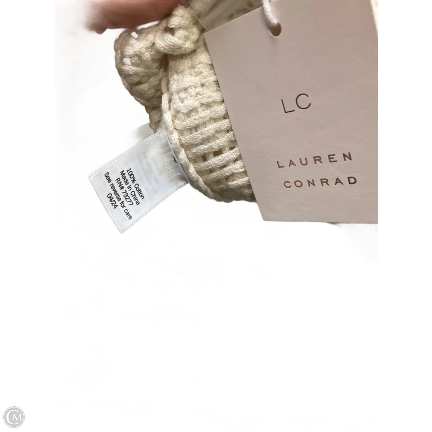 Vest Sweater By Lc Lauren Conrad In White, Size: Xl