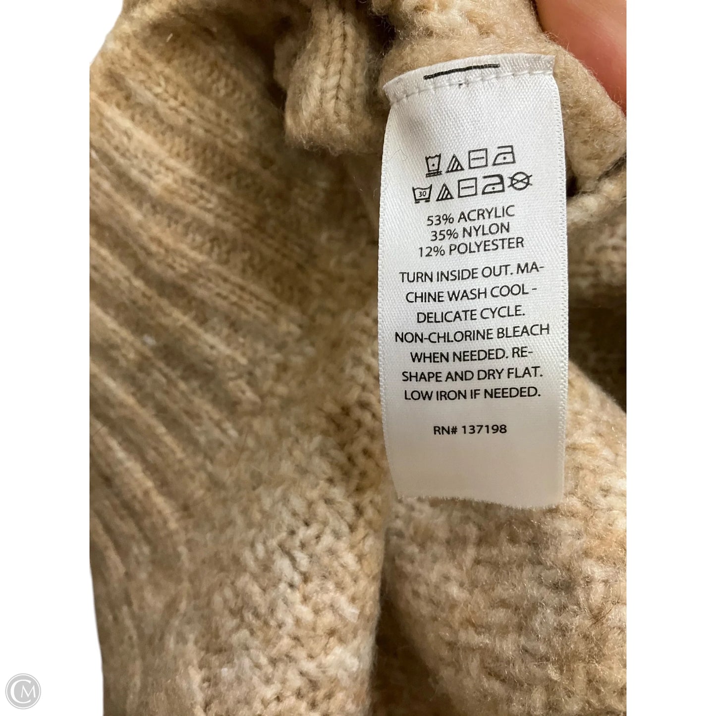 Sweater By Rachel Zoe In Tan, Size: S