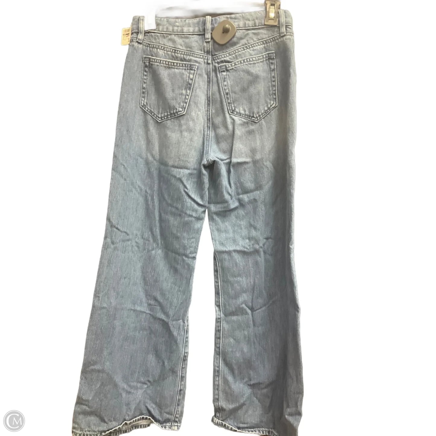 Jeans Wide Leg By Loft In Blue Denim, Size: 0