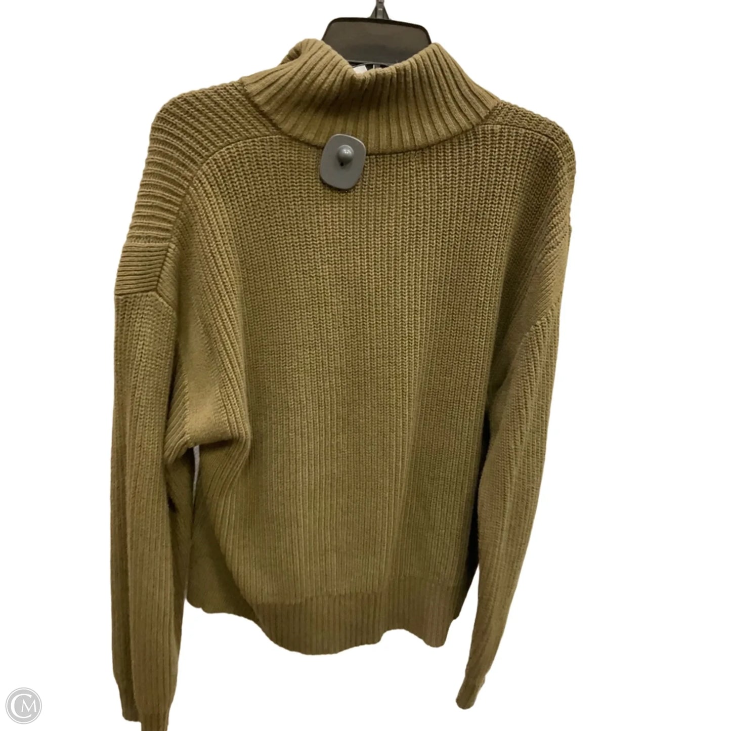 Sweater By Banana Republic In Green, Size: L