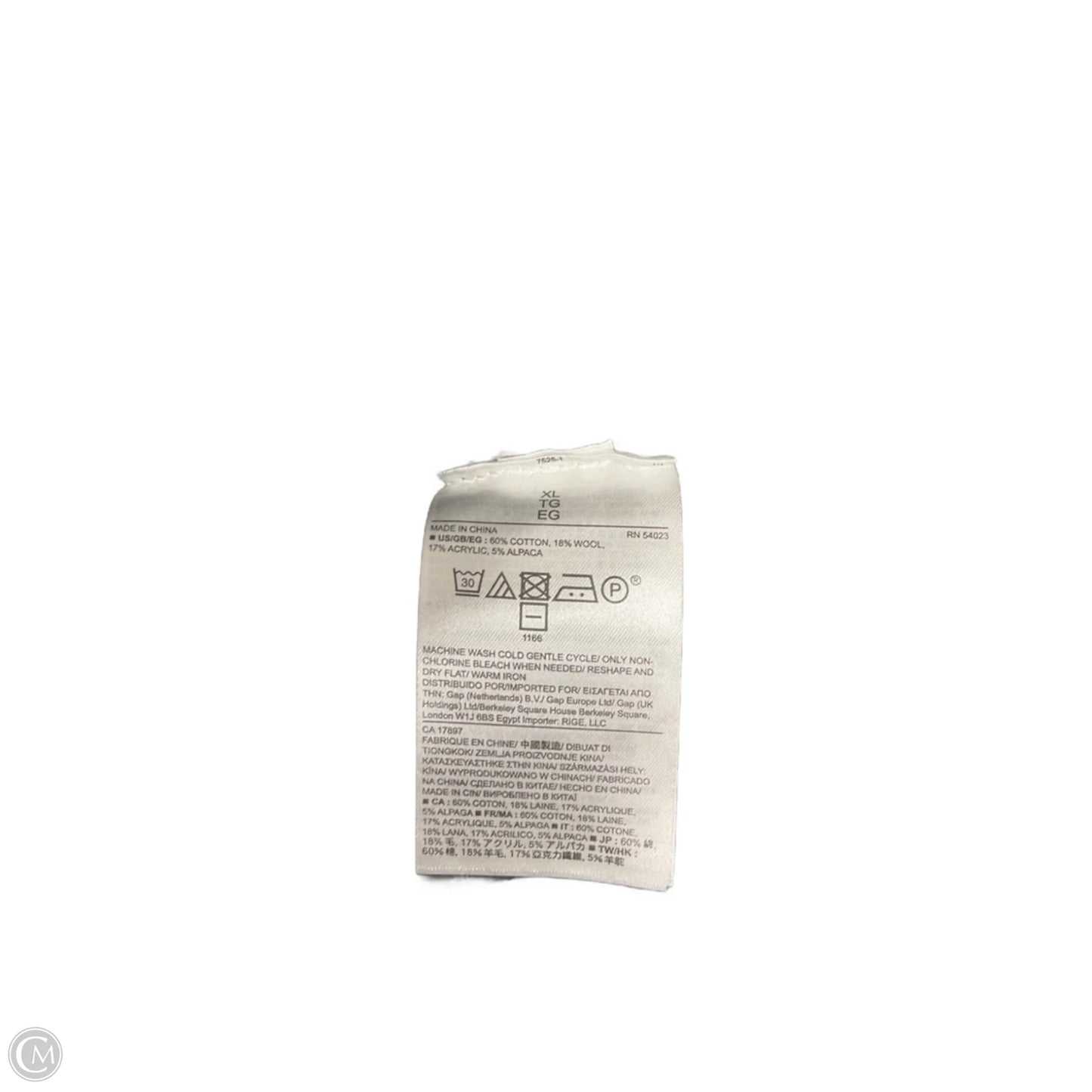 Sweater By Banana Republic In Black, Size: Xl