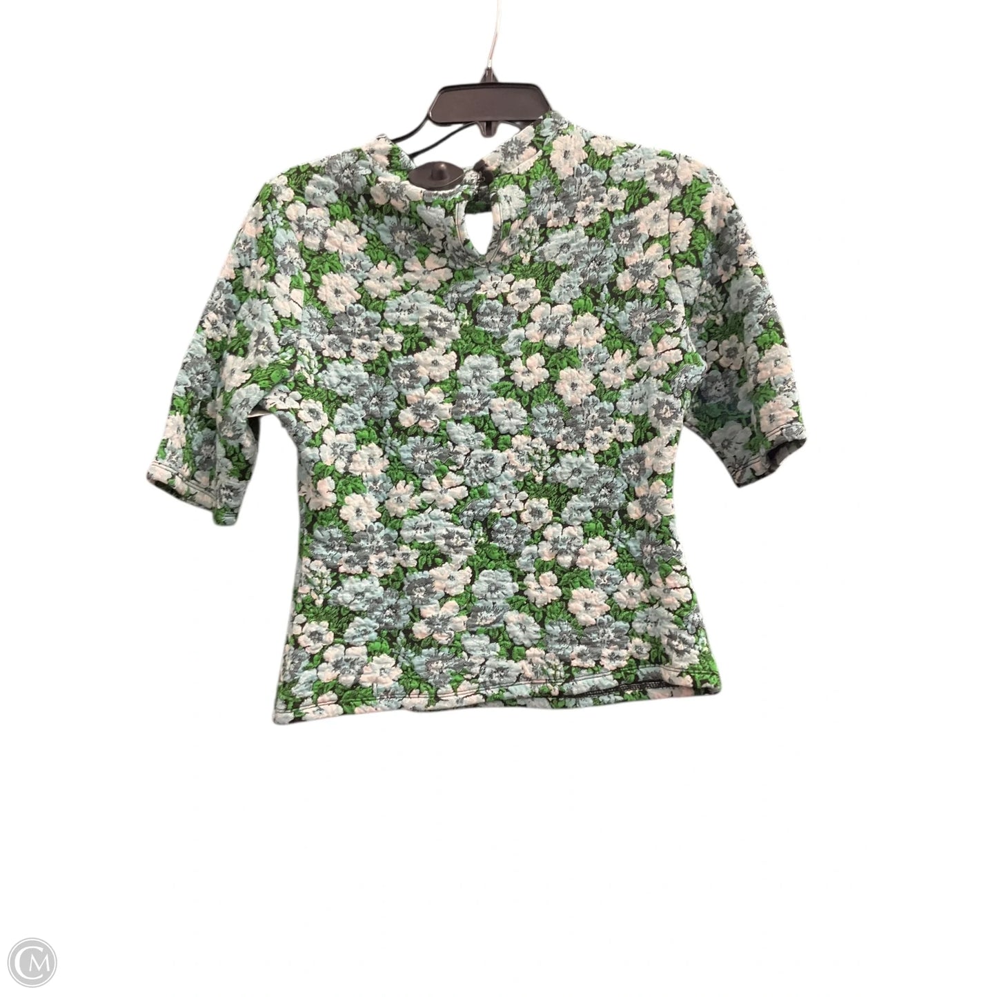 Top 3/4 Sleeve By Maeve In Floral Print, Size: S