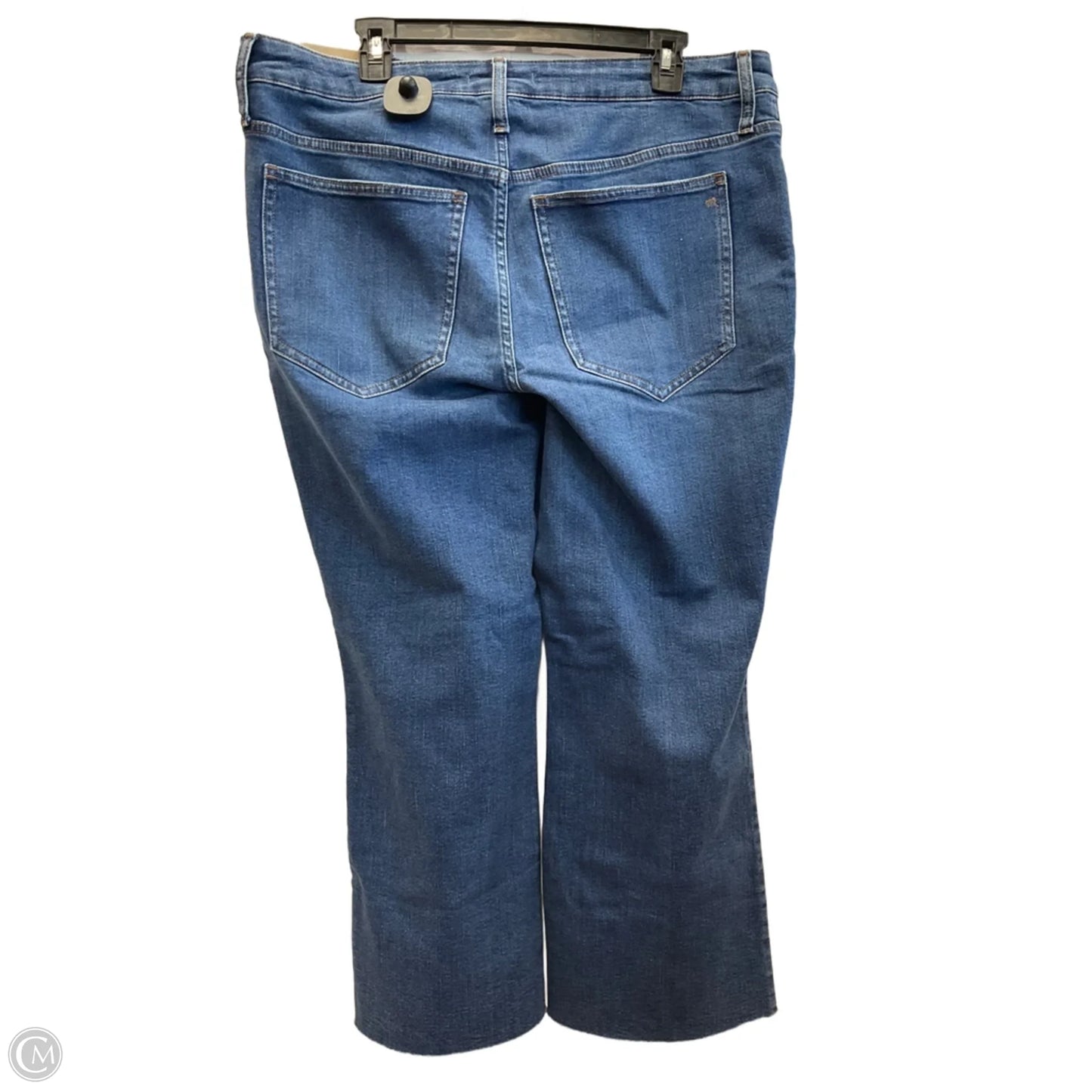 Jeans Straight By Madewell In Blue Denim, Size: 16