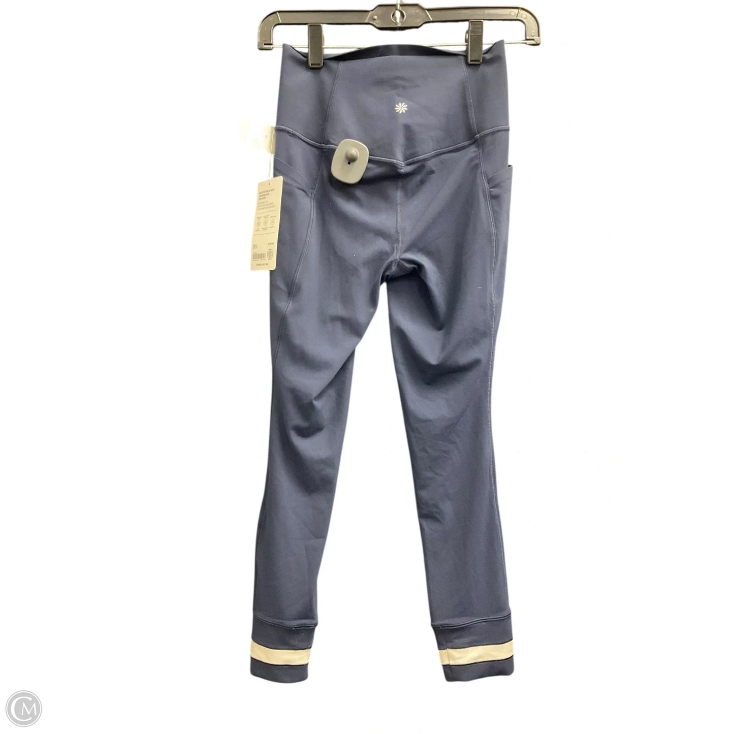 Athletic Leggings By Athleta In Navy, Size: Xs