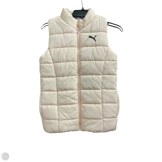Vest Puffer & Quilted By Puma In Pink, Size: M