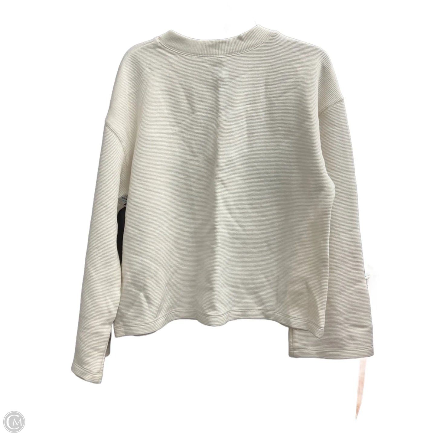 Top Long Sleeve By A New Day In White, Size: M