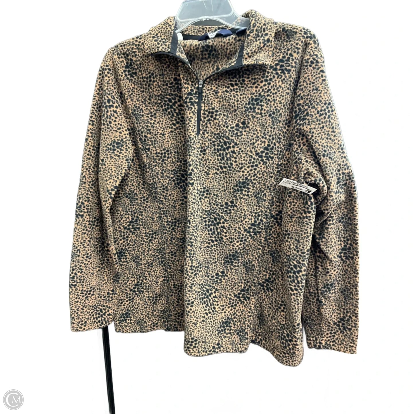 Athletic Fleece By Lands End In Animal Print, Size: Xl