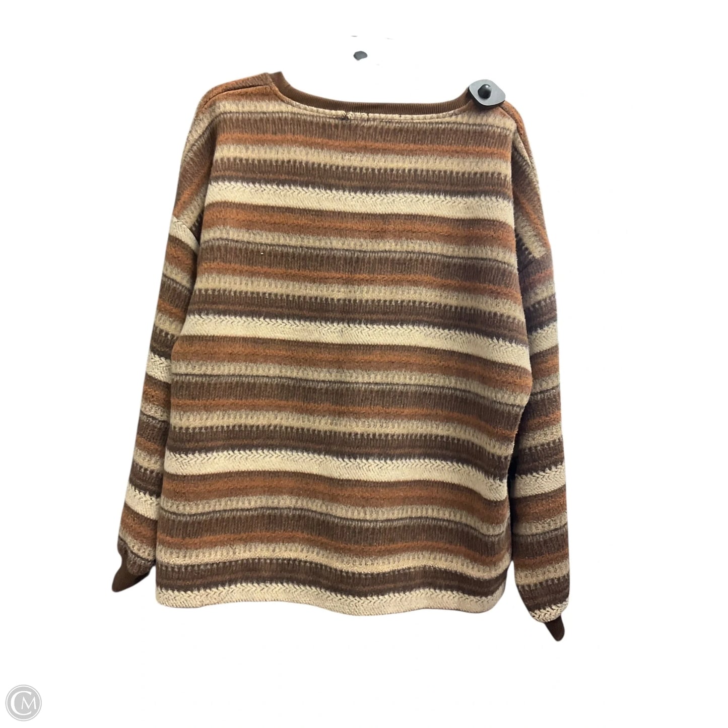 Sweater By Clothes Mentor In Brown, Size: Xl