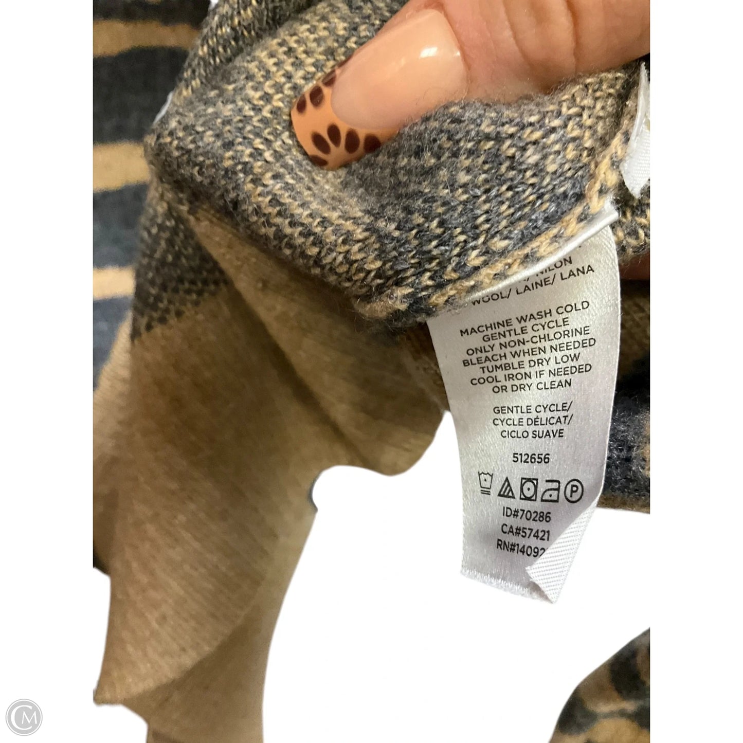 Sweater By Loft In Animal Print, Size: Xs