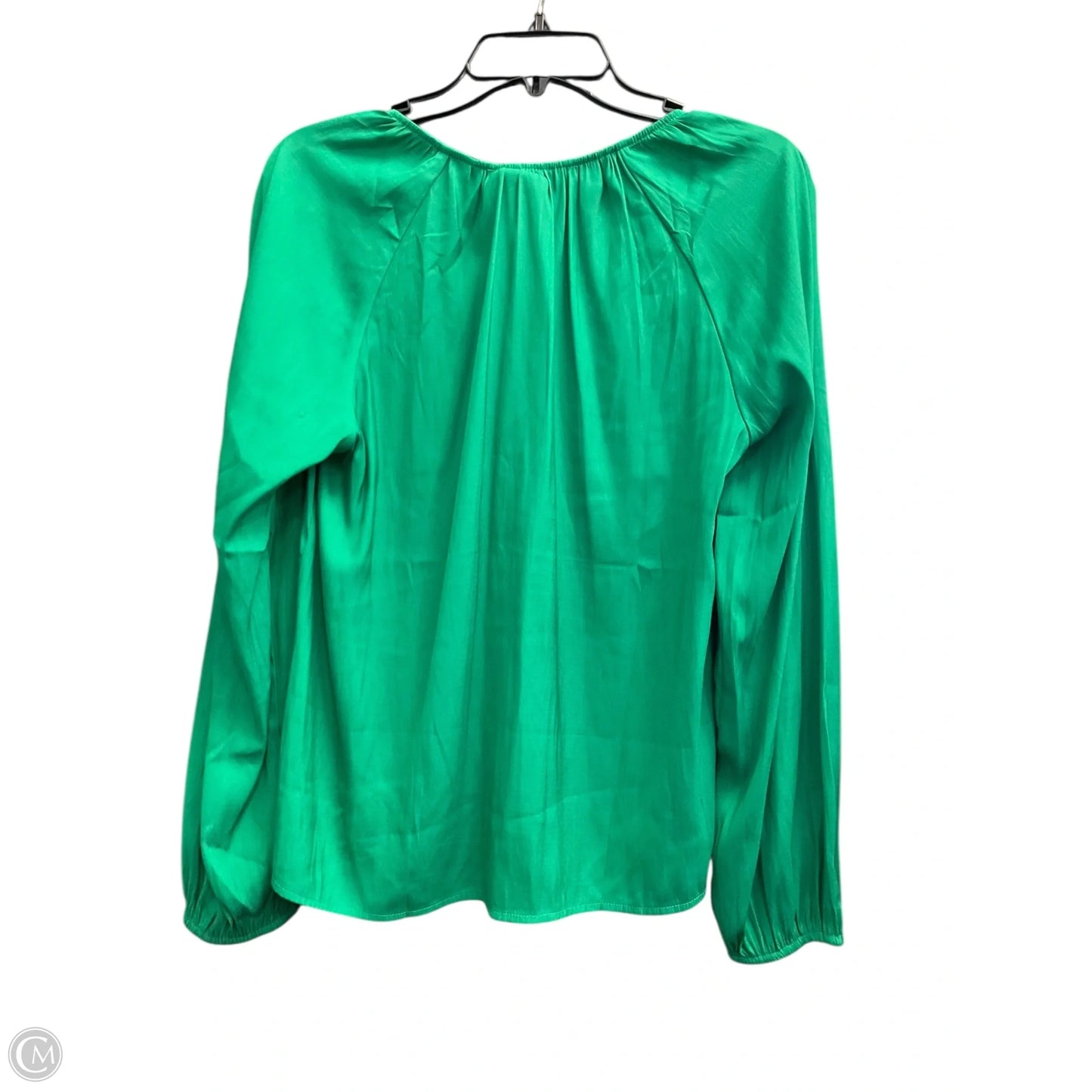 Top Long Sleeve By Loft In Green, Size: L