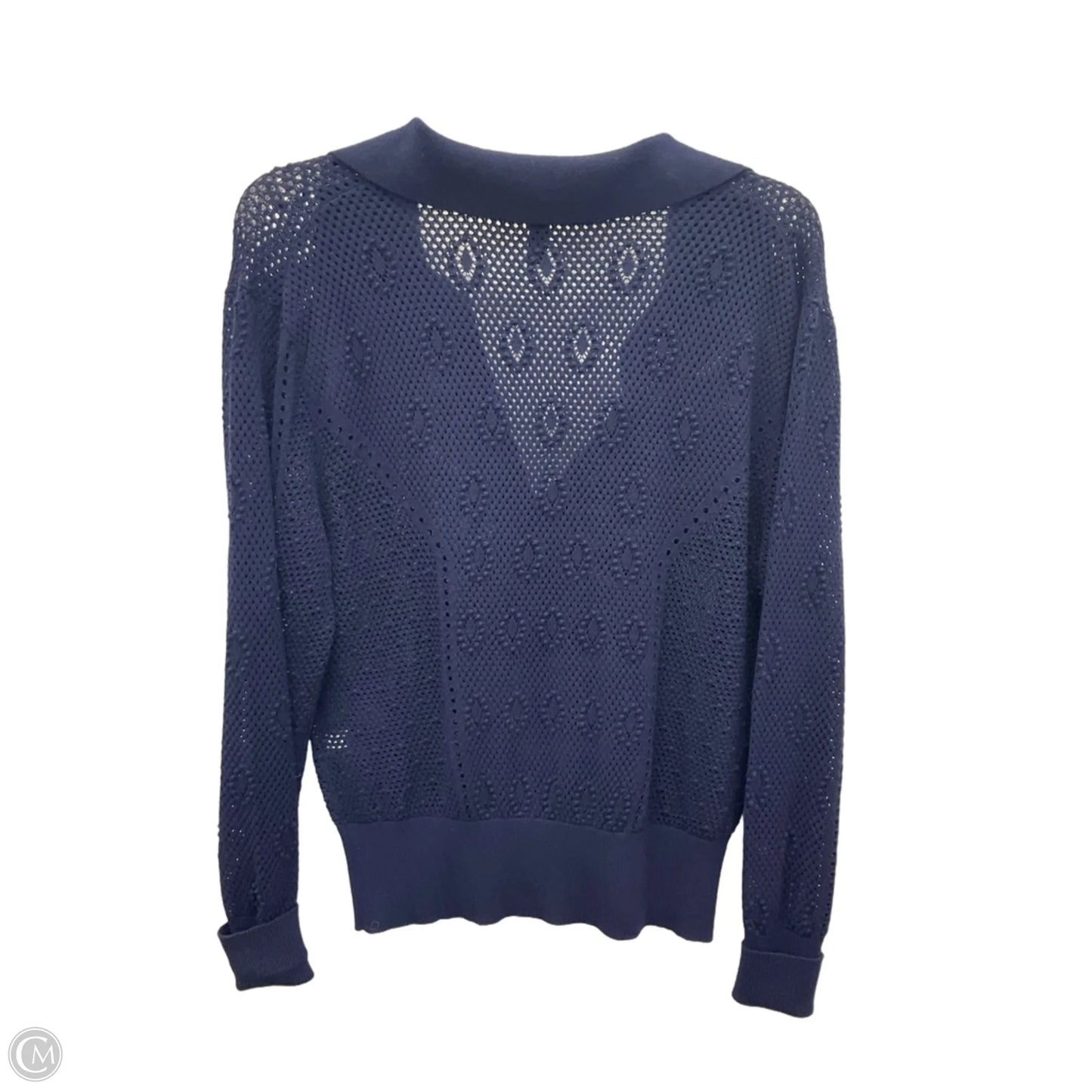 Top Long Sleeve By White House Black Market In Blue, Size: S