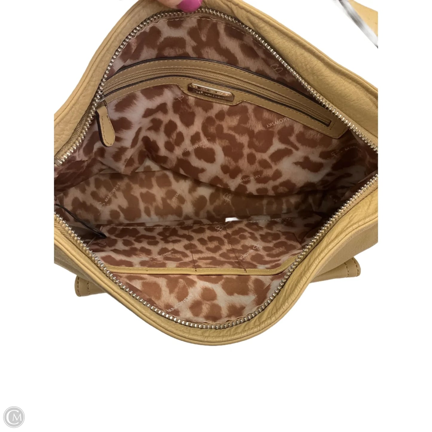 Handbag By Makowsky, Size: Medium