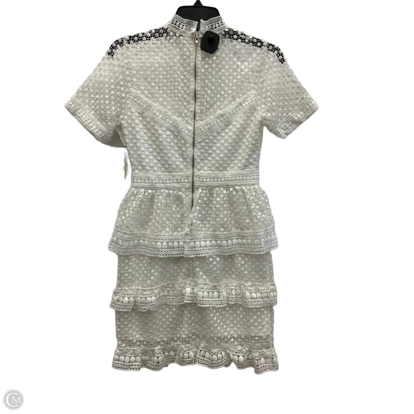 Dress Casual Midi By Clothes Mentor In White, Size: S