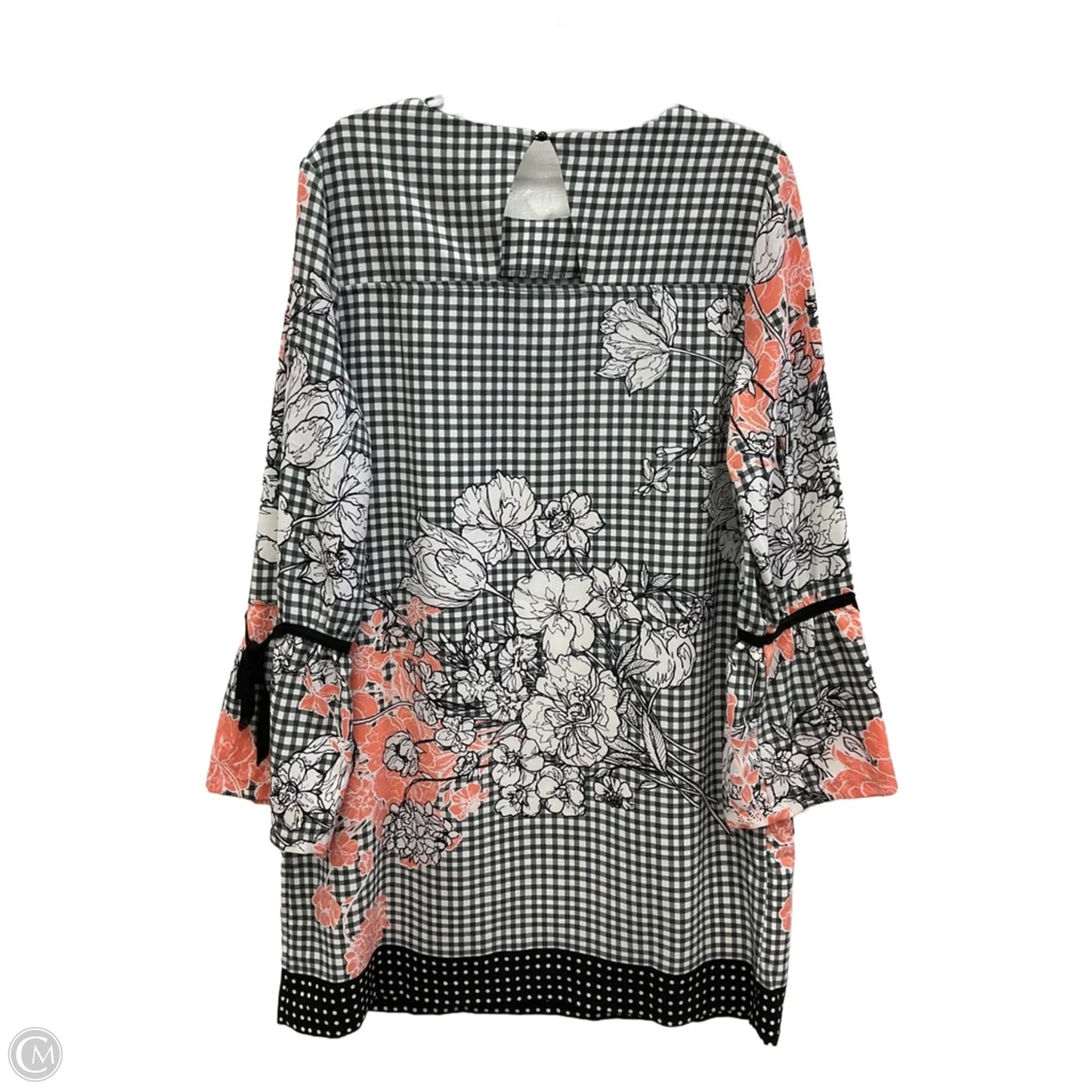 Dress Casual Midi By Eci In Plaid Pattern, Size: 8