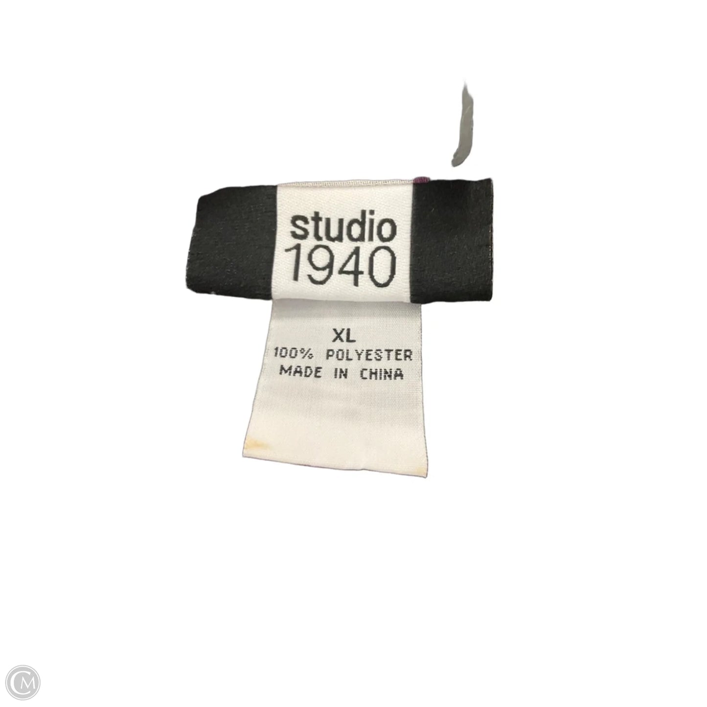 Blouse Long Sleeve By Studio In Black, Size: Xl