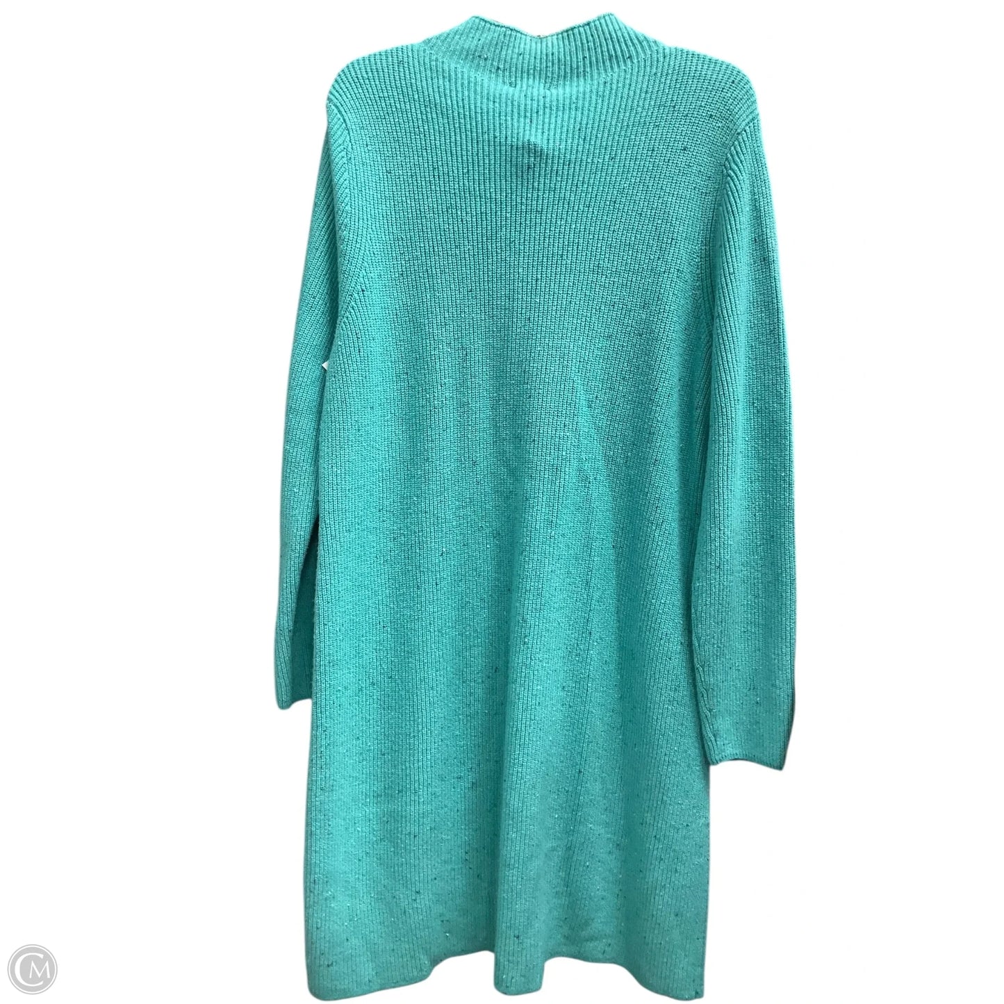Sweater By Talbots In Teal, Size: Xl