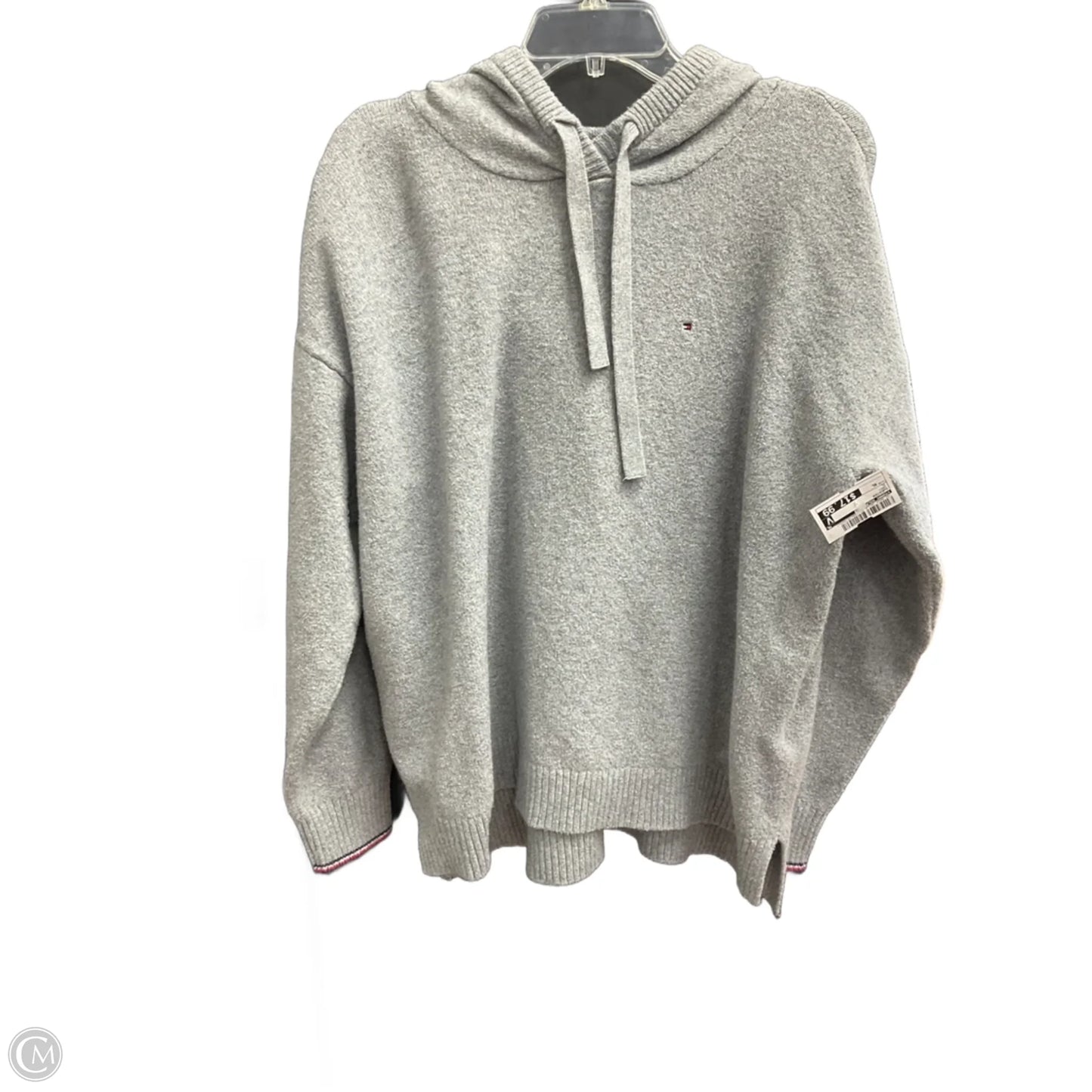Sweater By Tommy Hilfiger In Grey, Size: Xl