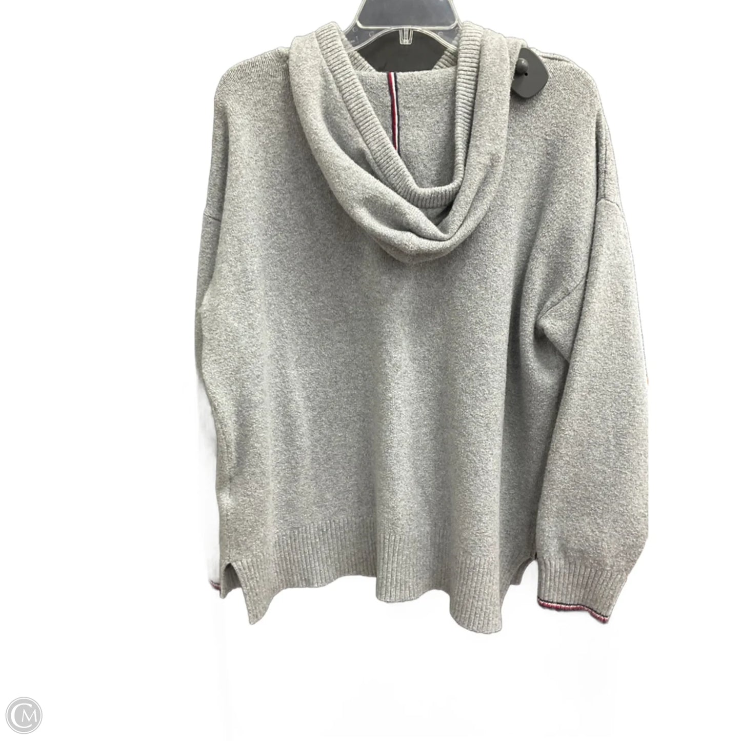 Sweater By Tommy Hilfiger In Grey, Size: Xl