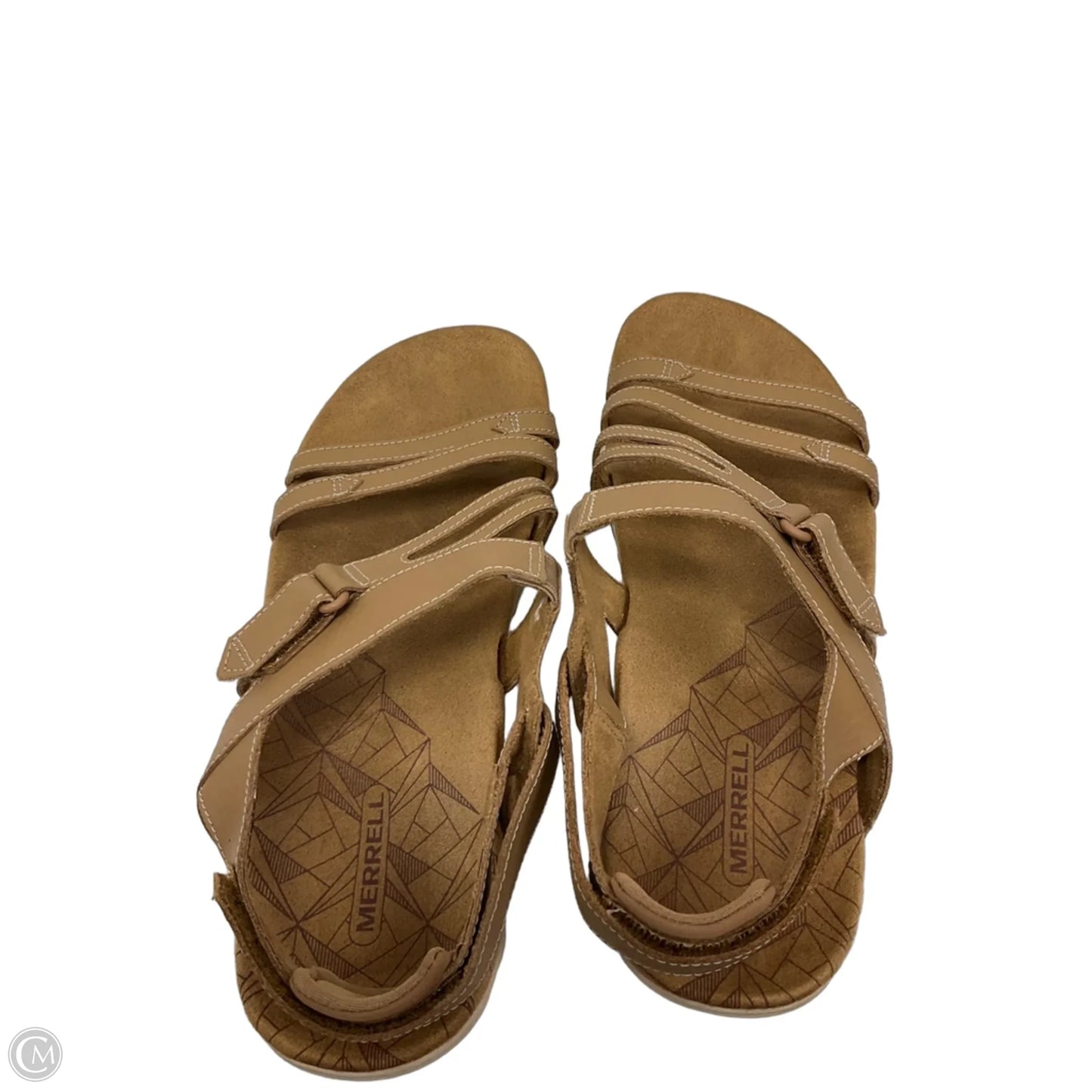 Sandals Flats By Merrell In Brown, Size: 10