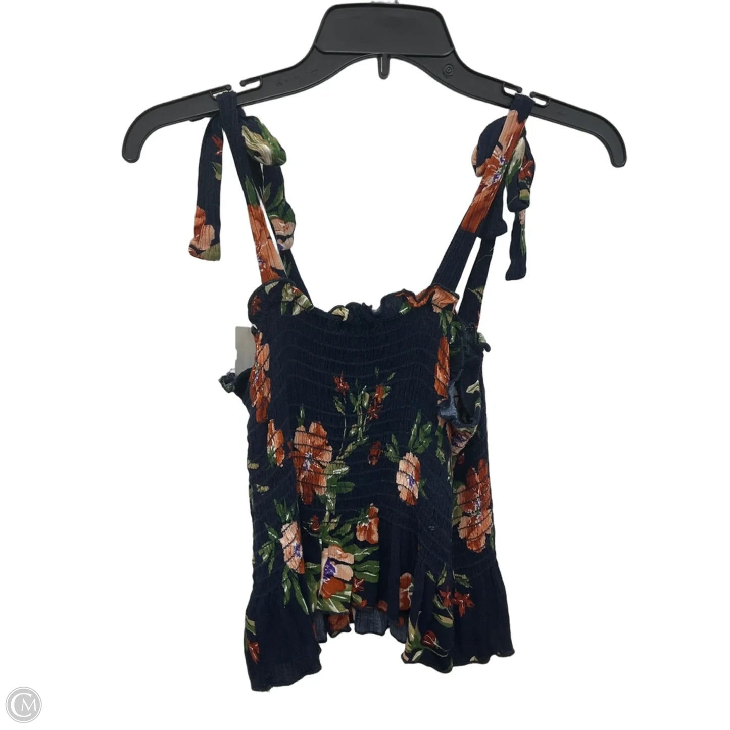 Top Sleeveless By Dee Elly In Floral Print, Size: M