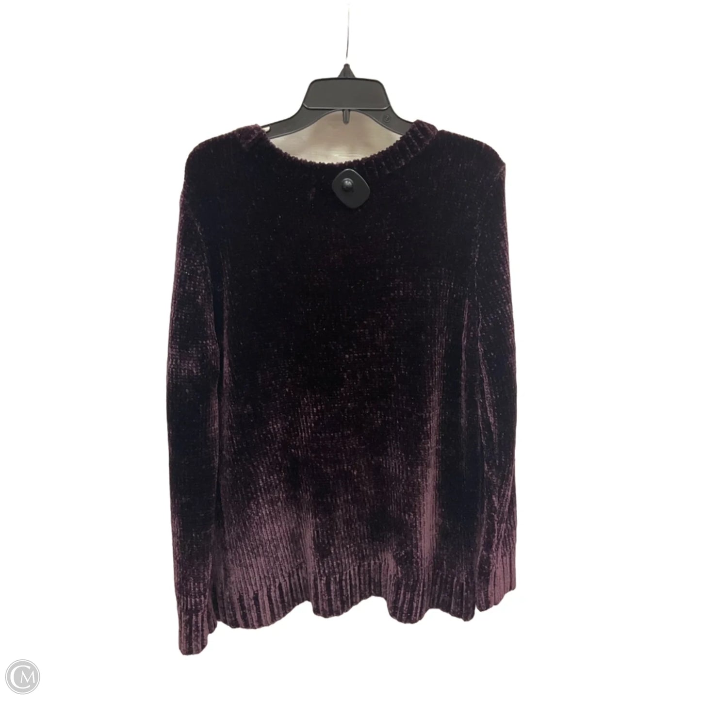 Sweater By Orvis In Maroon, Size: L