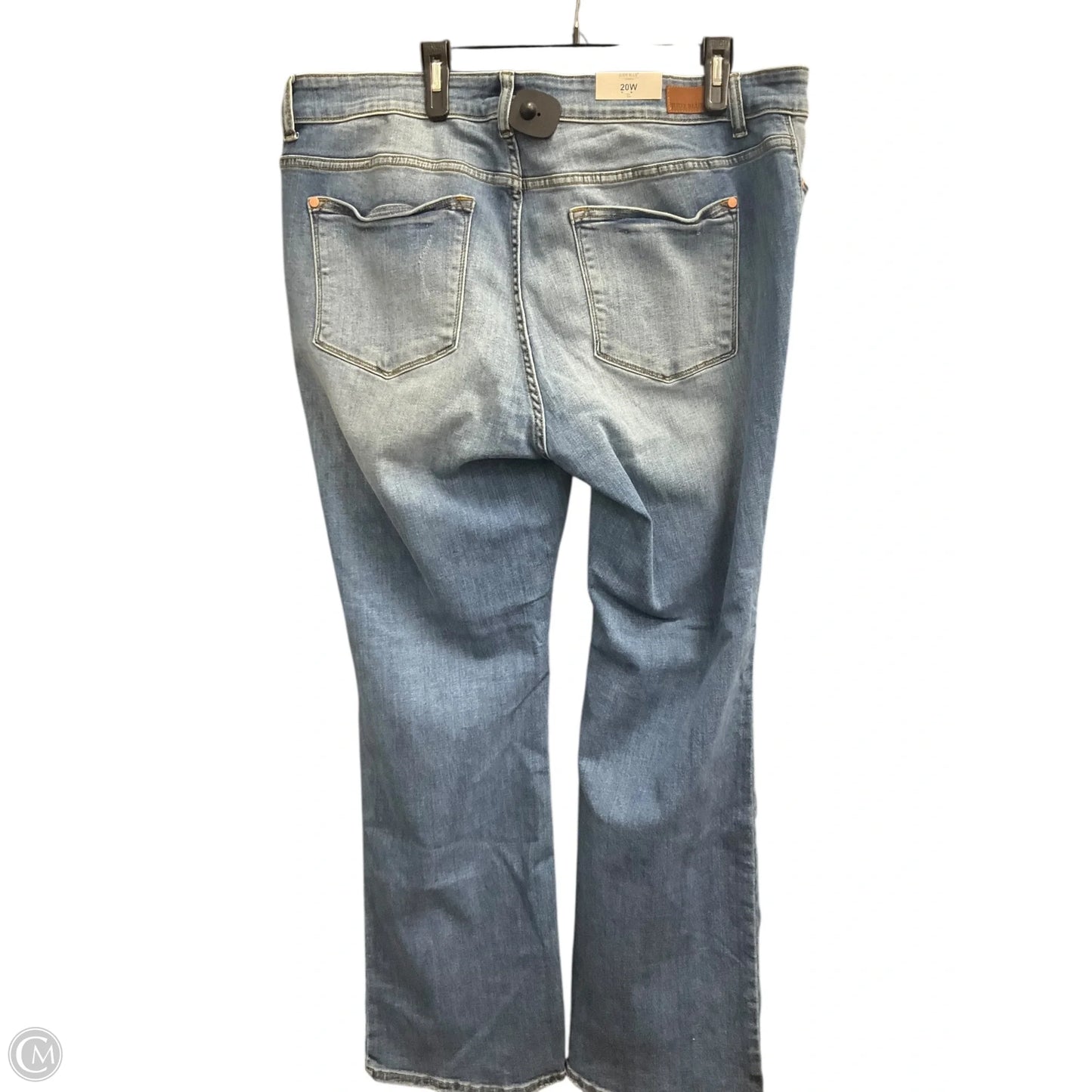 Jeans Straight By Judy Blue In Blue, Size: 20