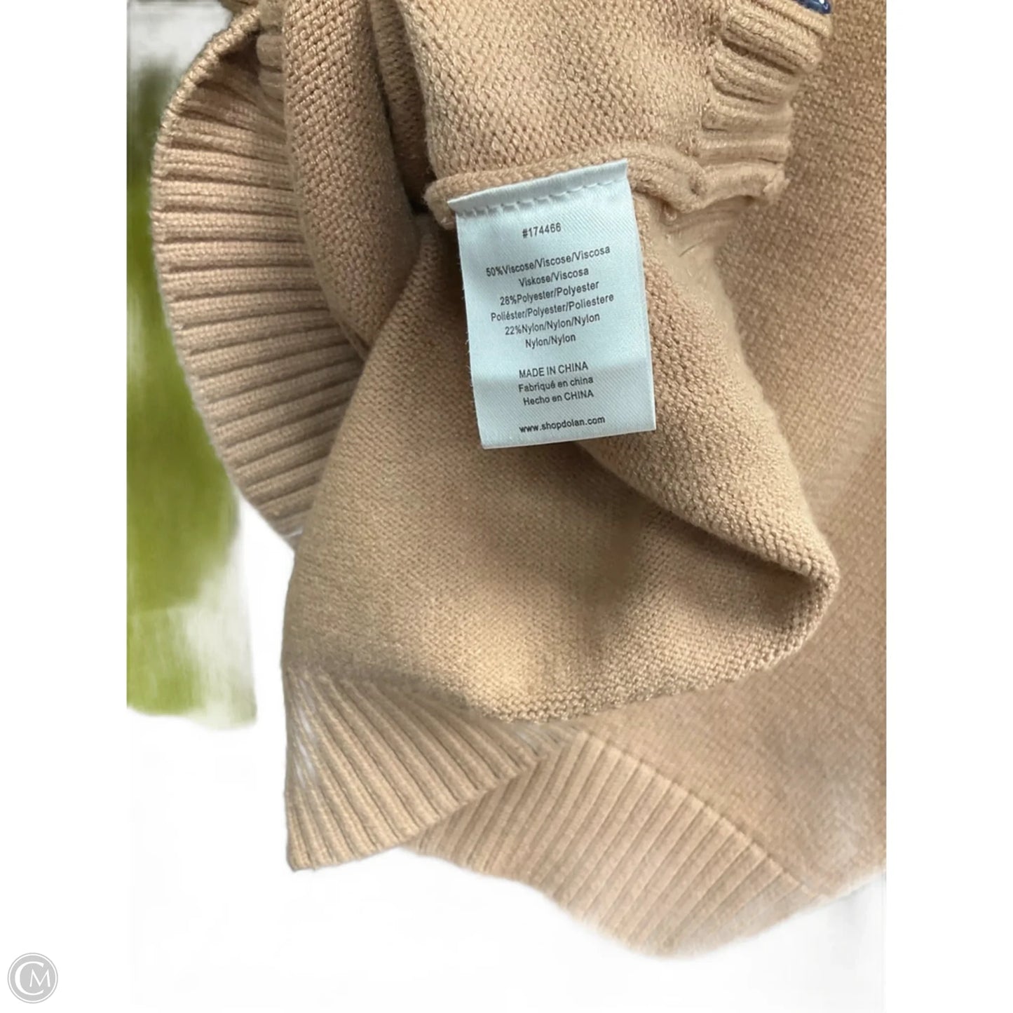 Sweater By Dolan Left Coast In Beige, Size: Xs