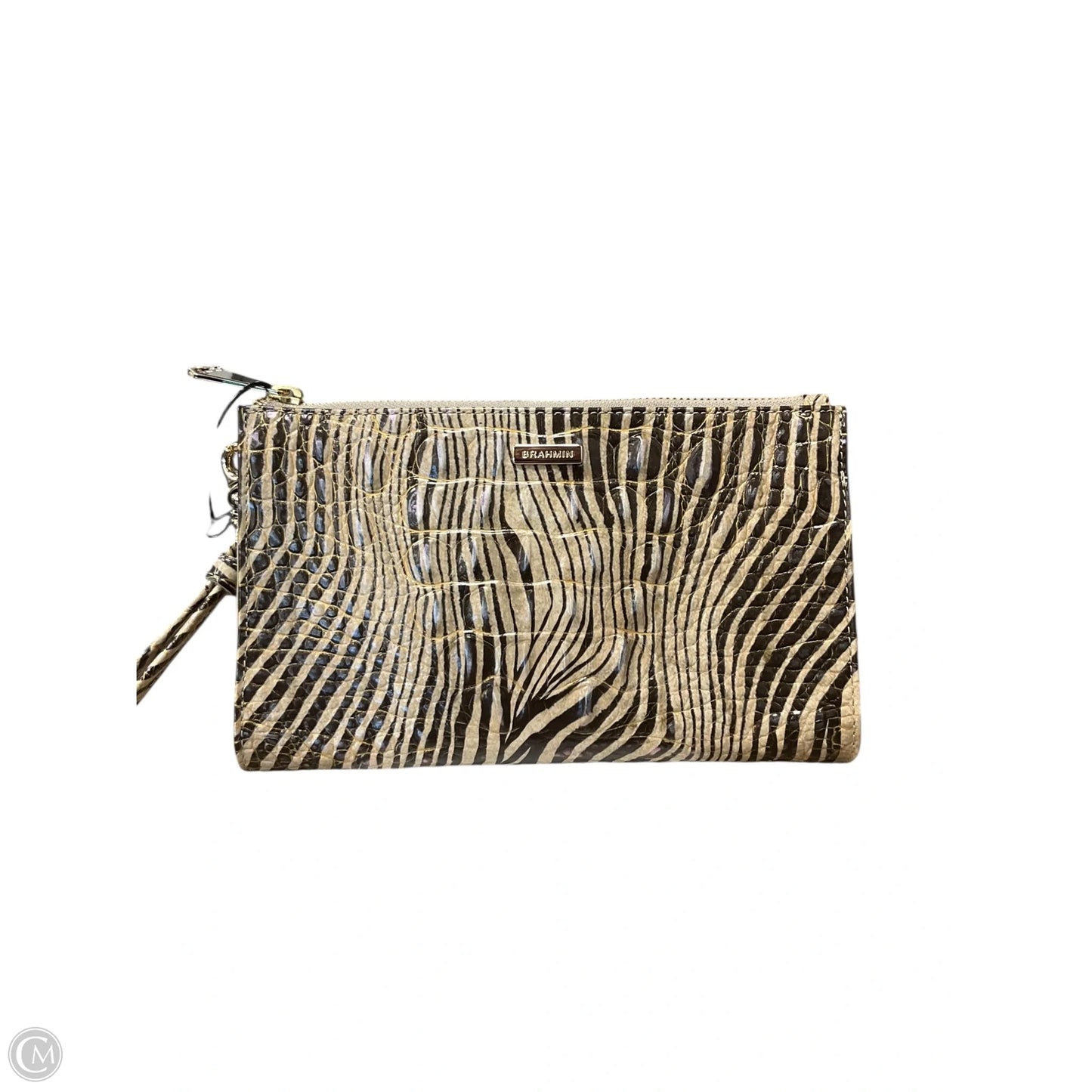 Wristlet Designer By Brahmin, Size: Medium