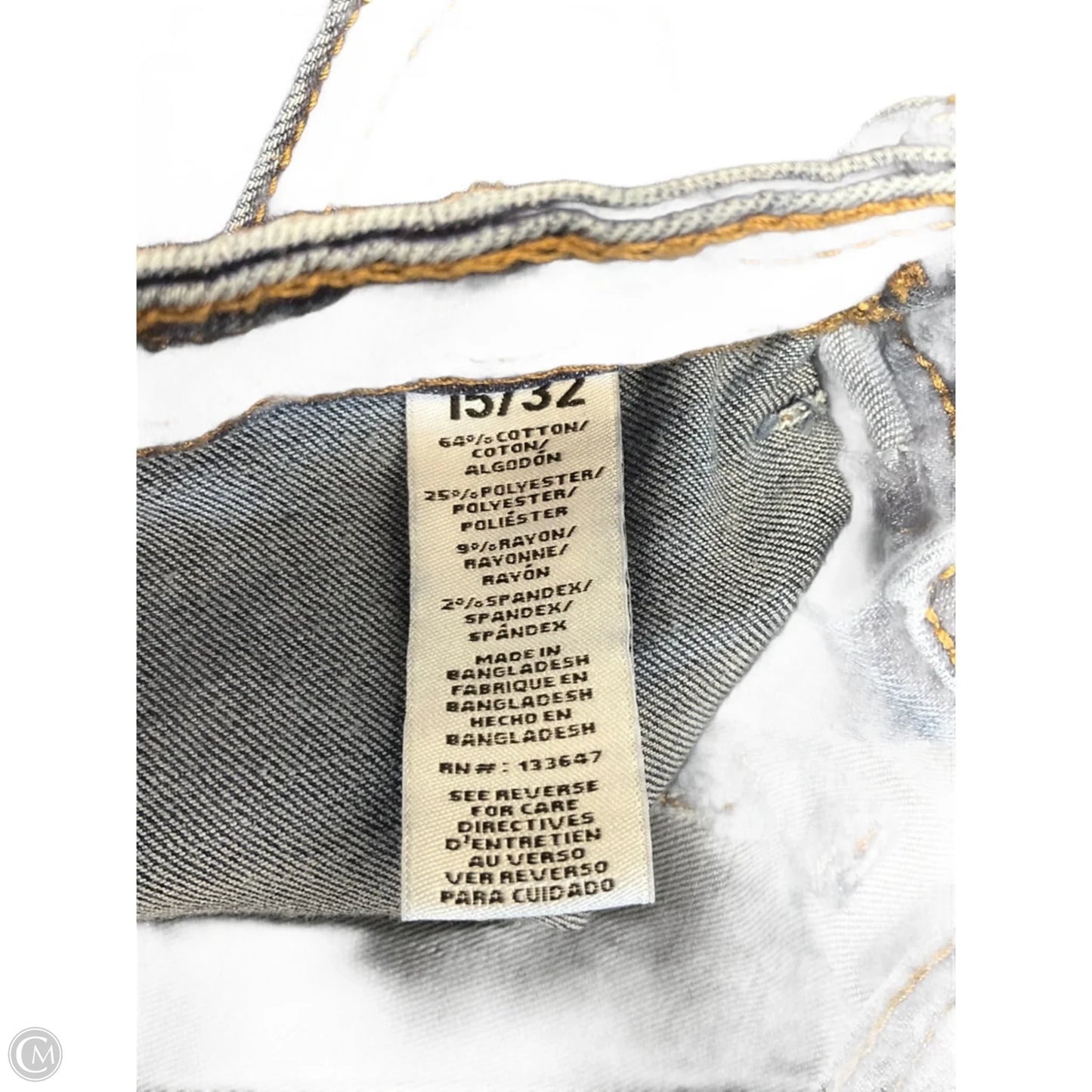 Jeans Flared By Celebrity Pink In Blue, Size: 14