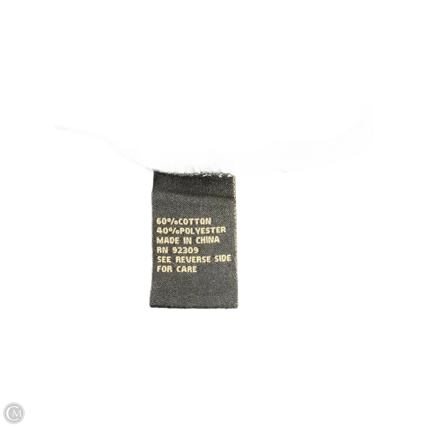 Top 3/4 Sleeve By Dg2 In Black, Size: Xs