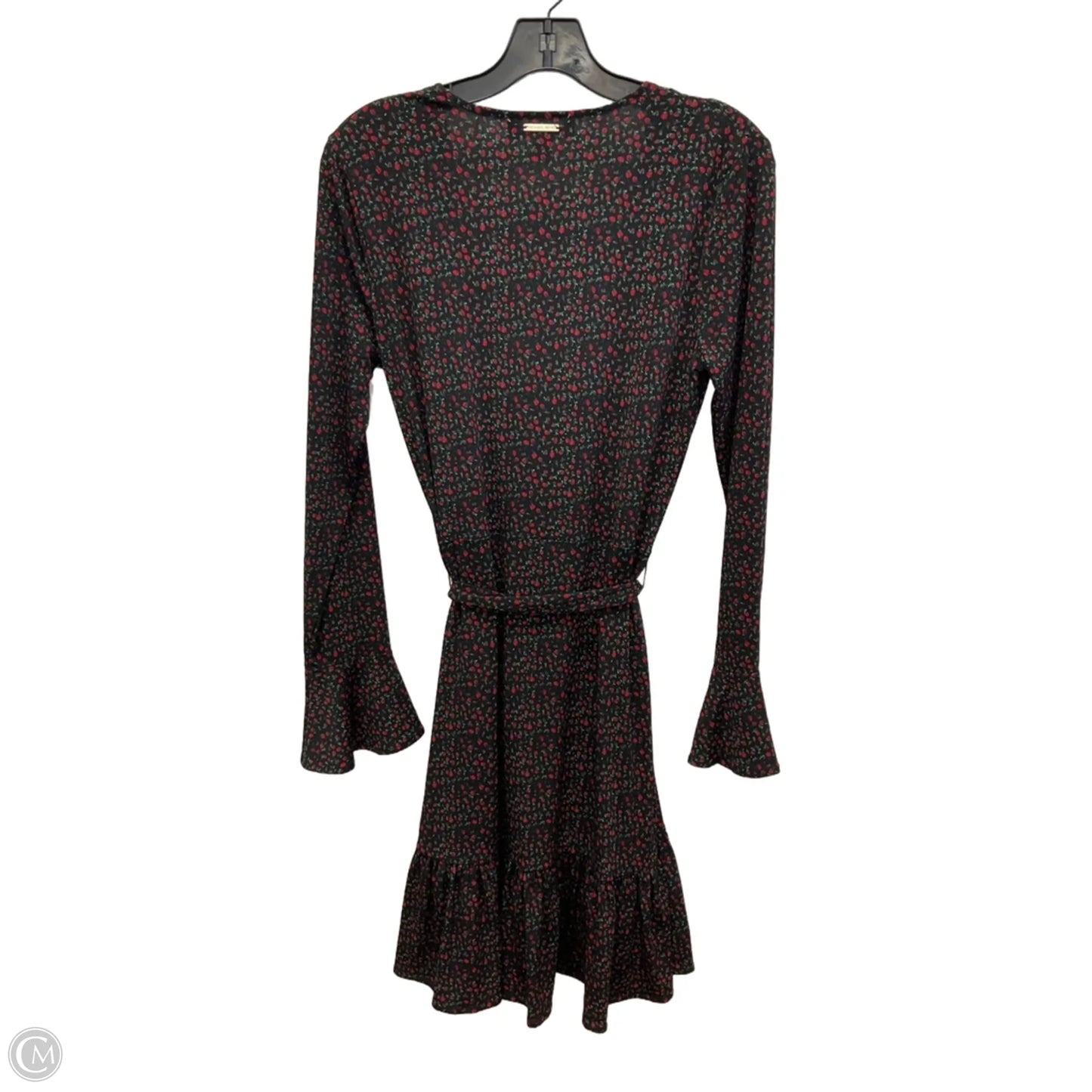 Dress Casual Midi By Michael By Michael Kors In Black, Size: M