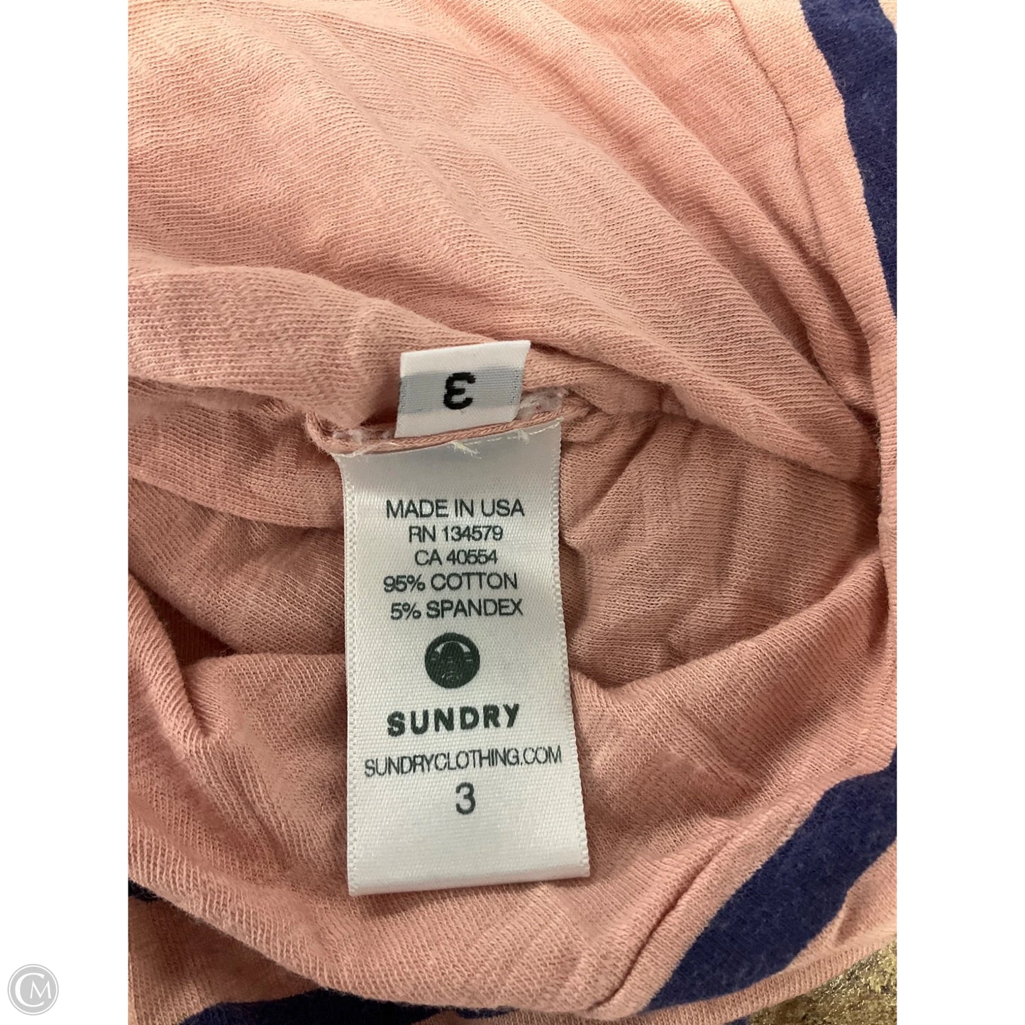 Dress Casual Maxi By Sundry In Striped Pattern, Size: S